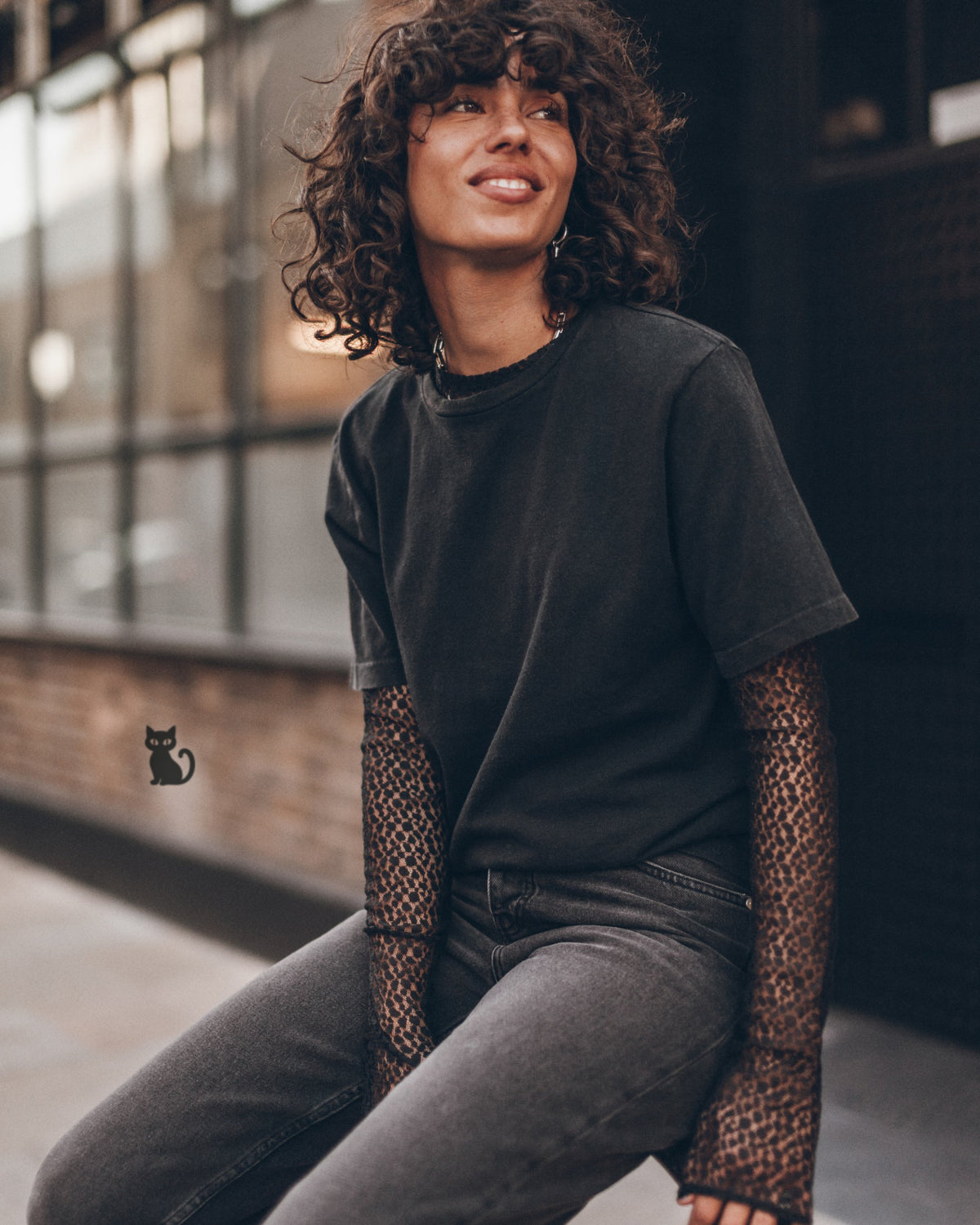 The Dark Dry Cotton Vintage T-Shirt