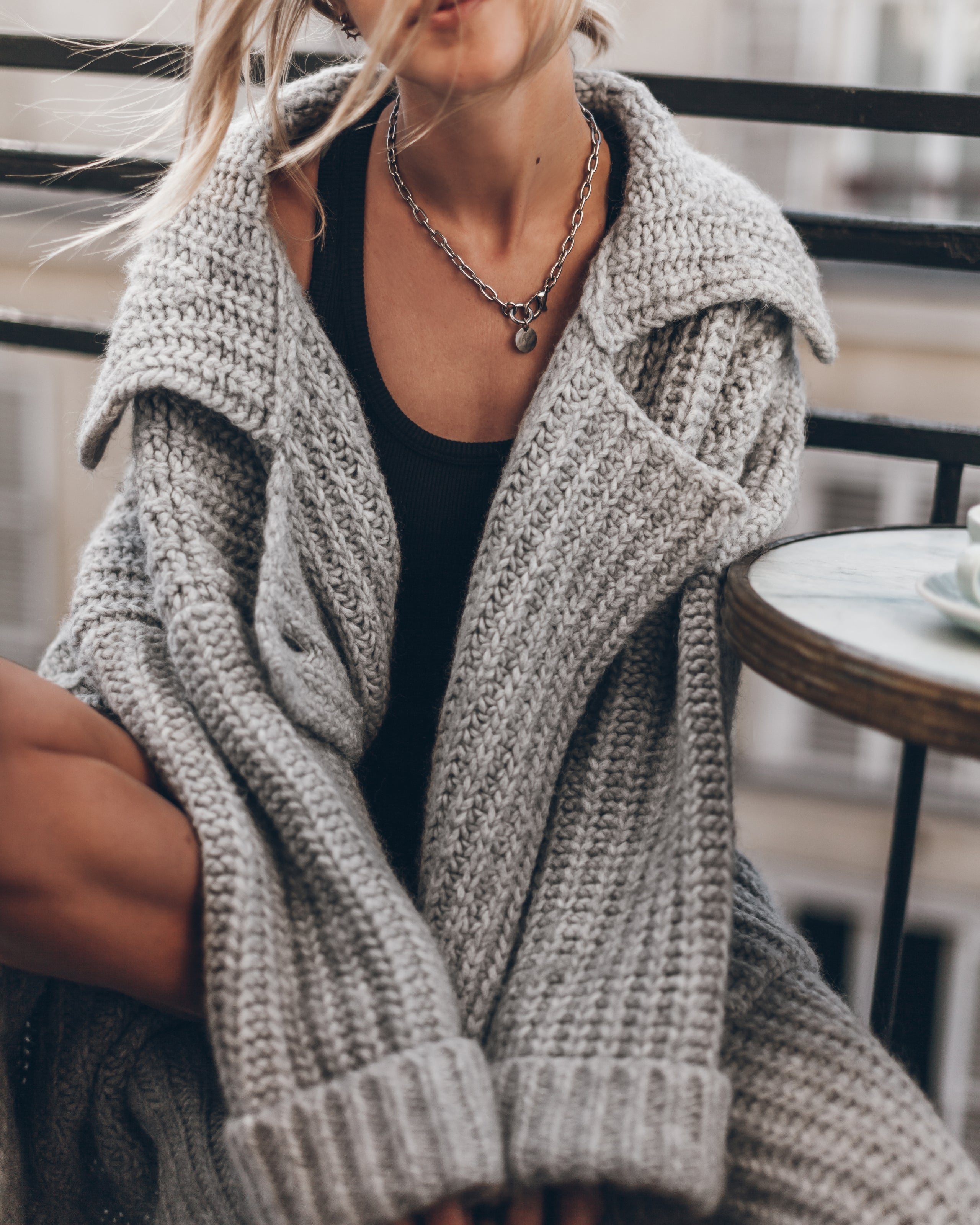 The Light Long Knitted Cardigan