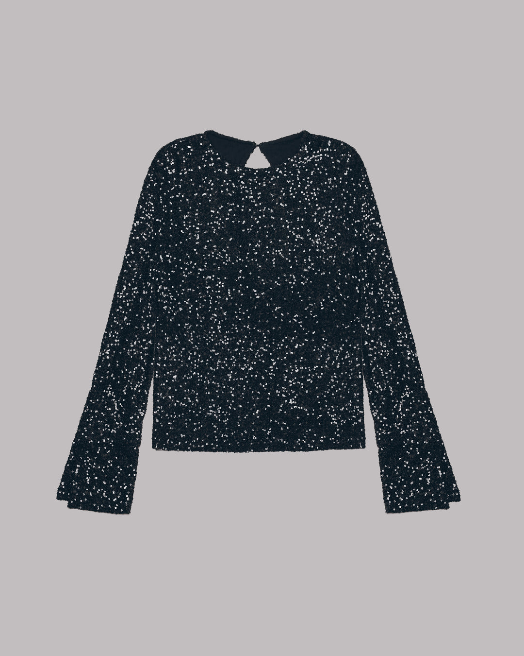 The Black Sequin Blouse – MIKUTA