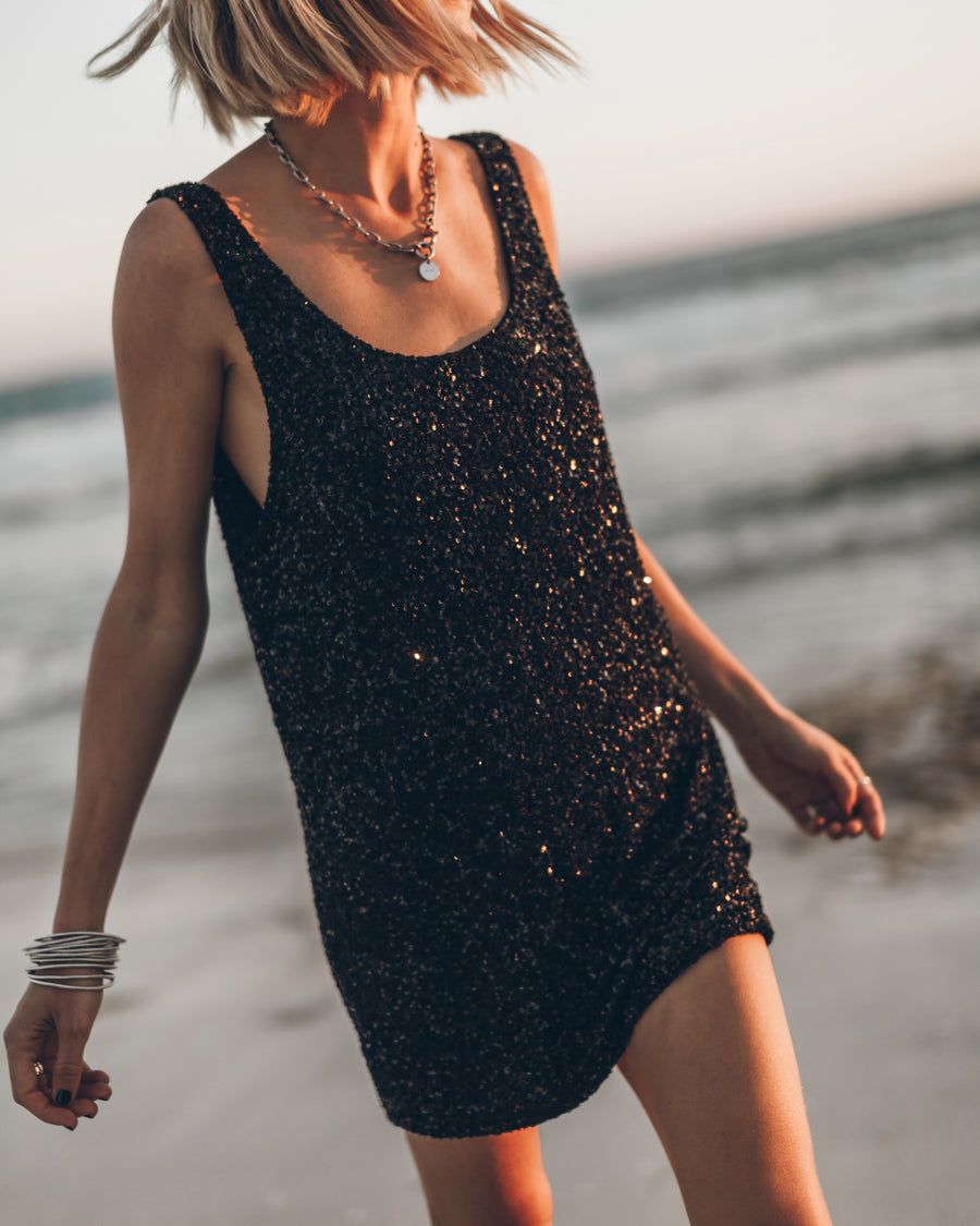 Sequin Tank Dress