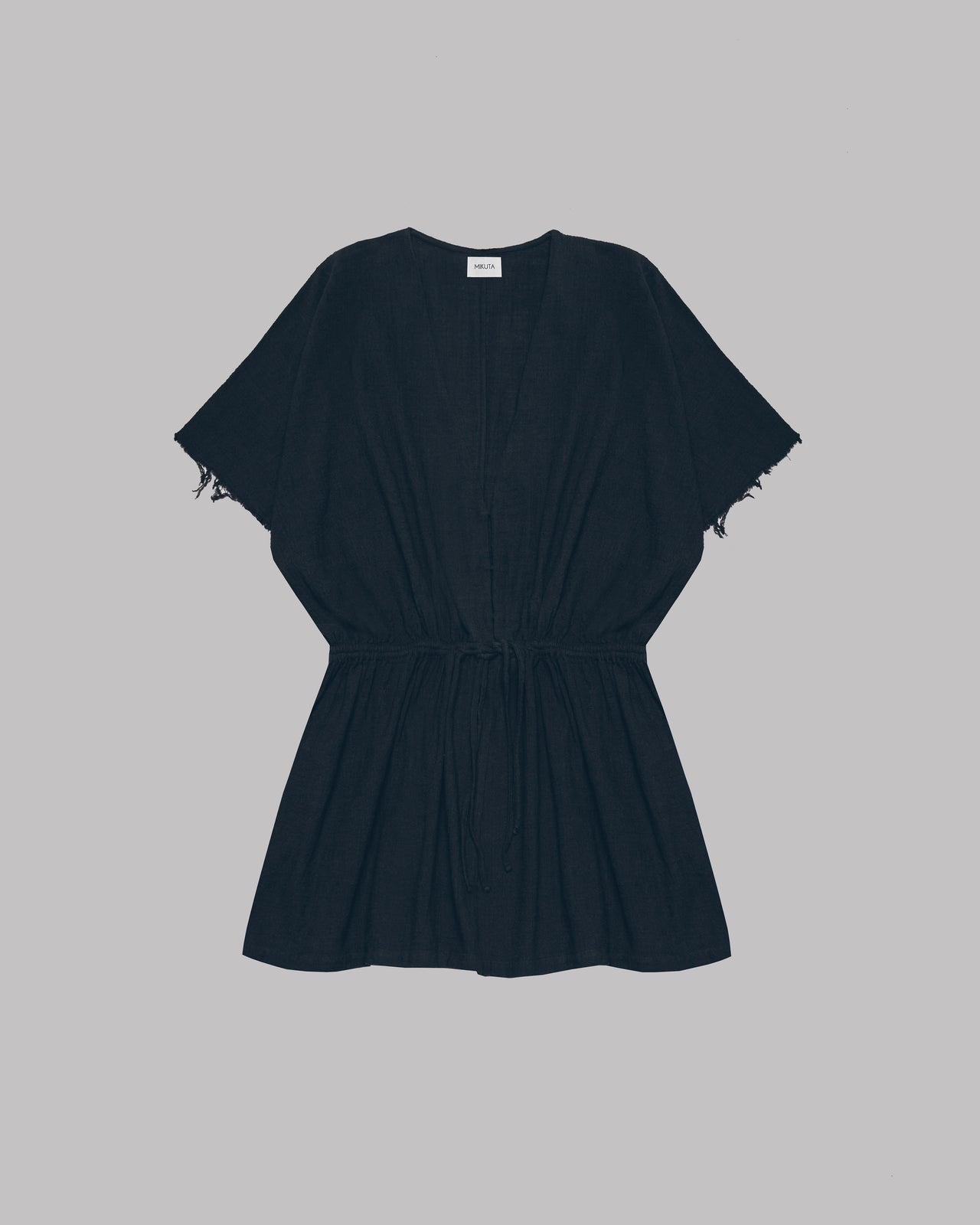 The Black Short Kaftan Dress