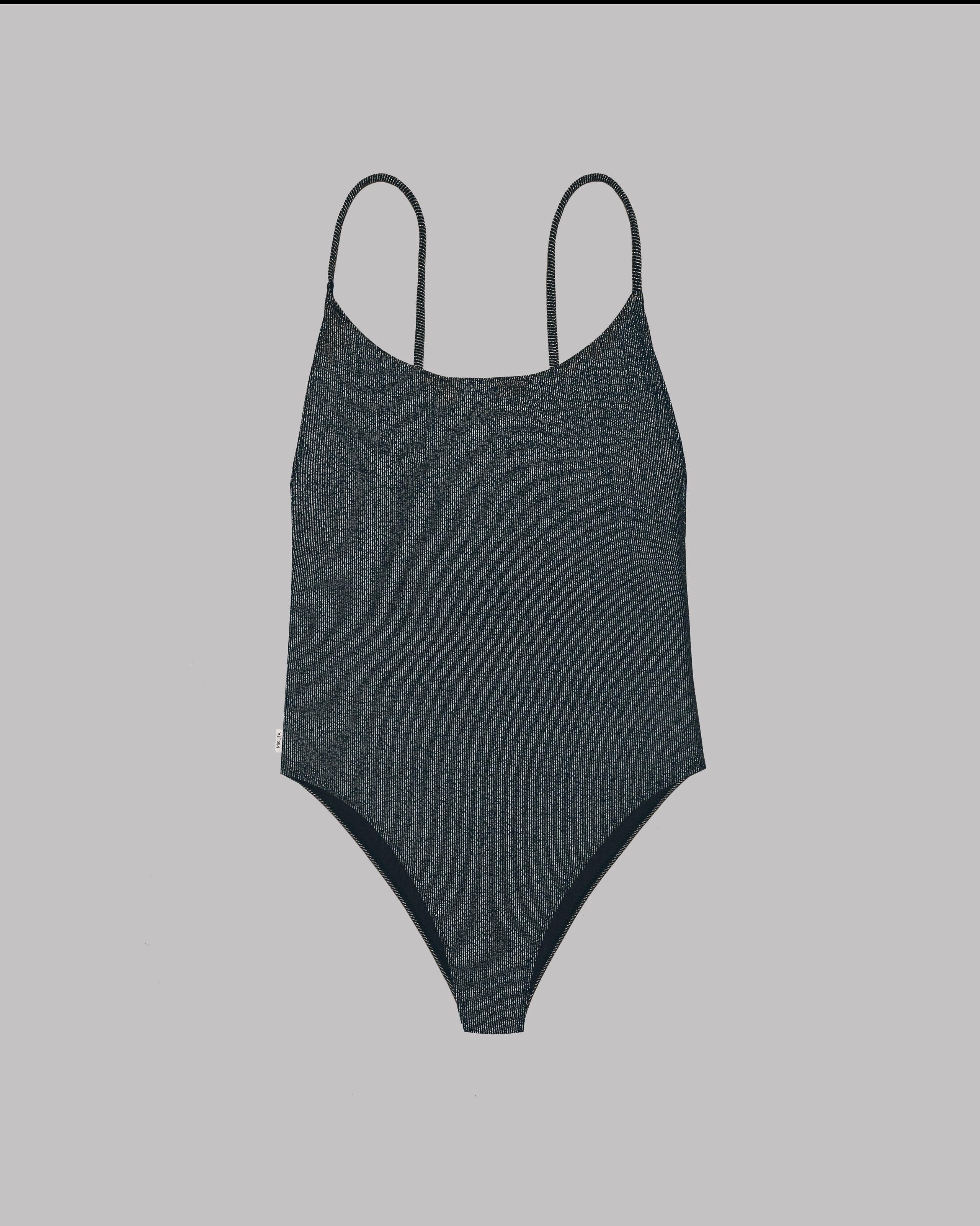 The Black Sparkly Swimsuit