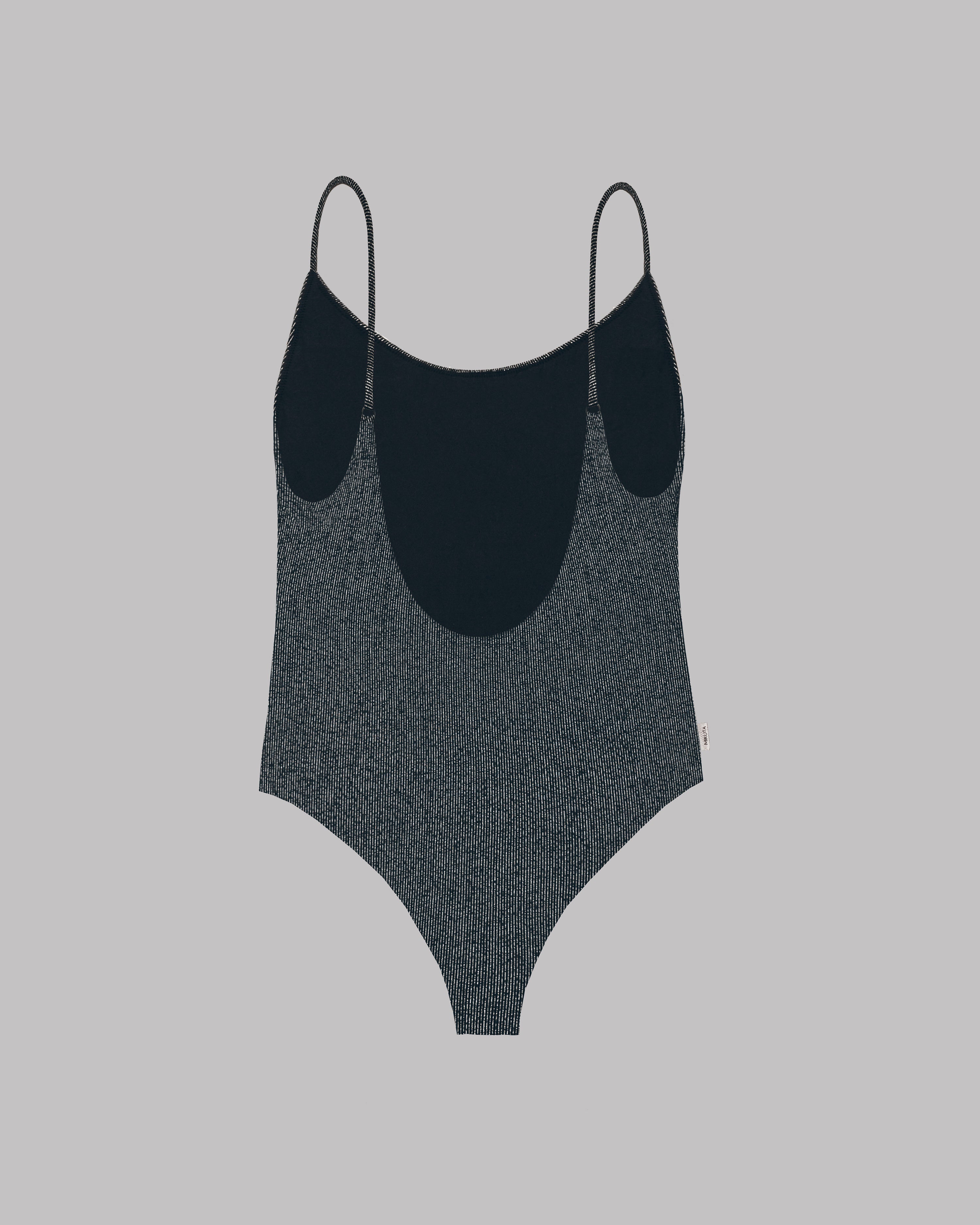 The Black Sparkly Swimsuit