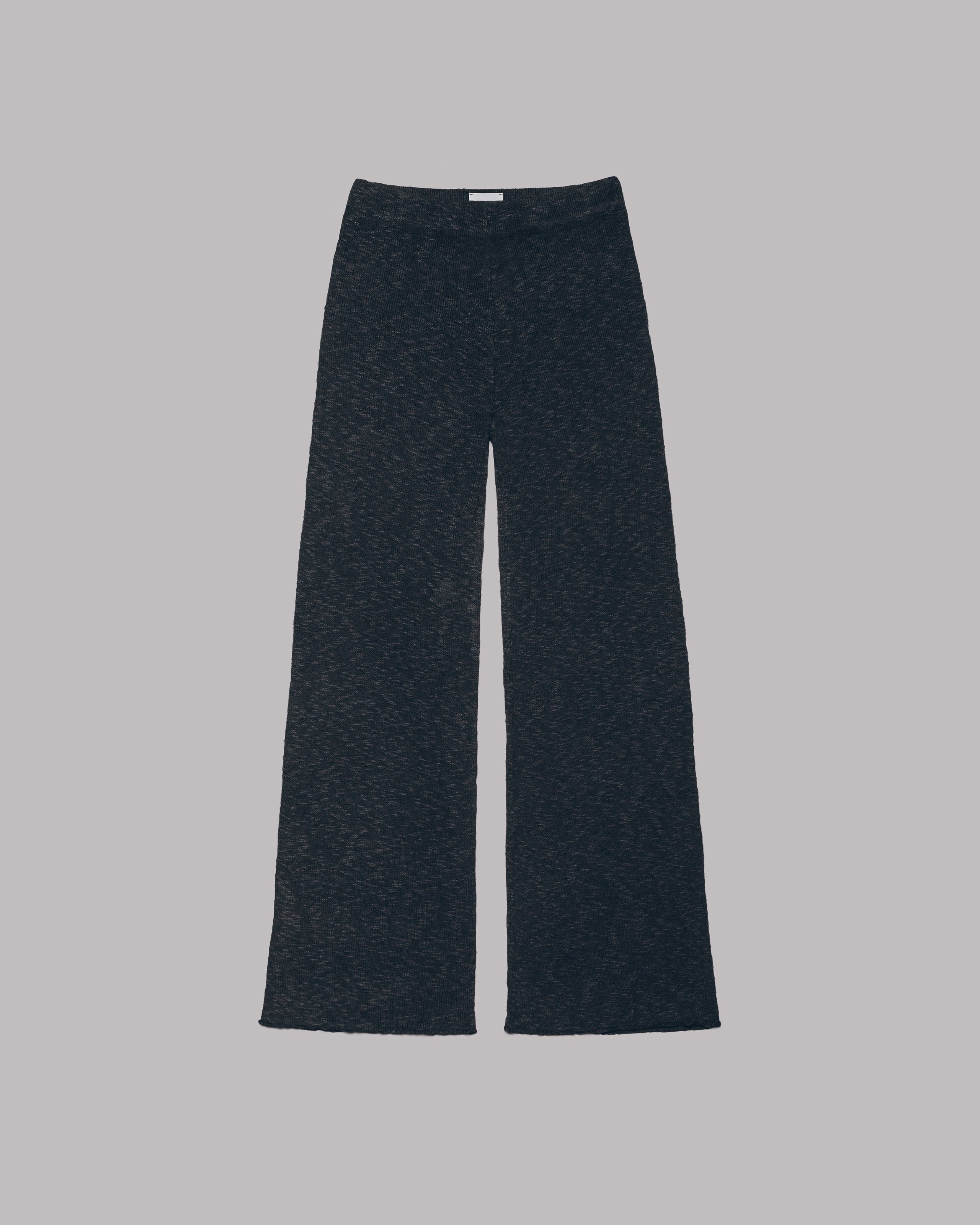 The Black Thin Knit Pants