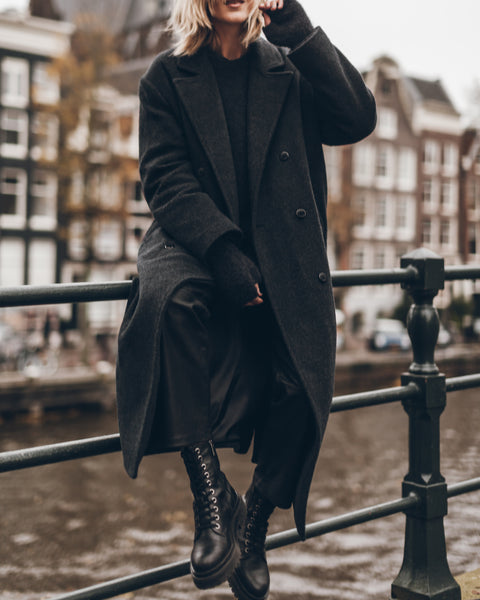 OVERCOAT】Wool Knit Pullover & Trouser