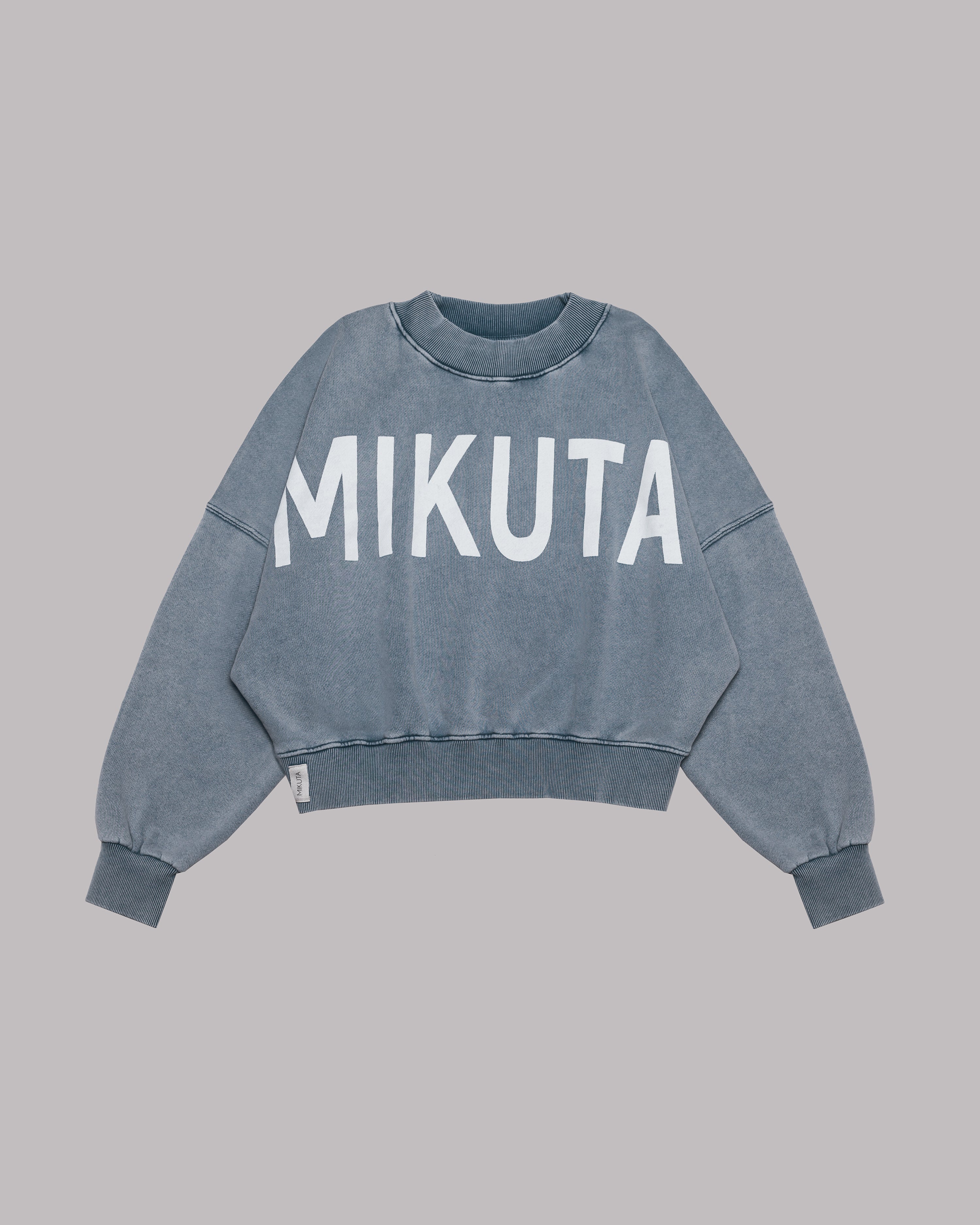 The Blue Faded Mikuta Sweater