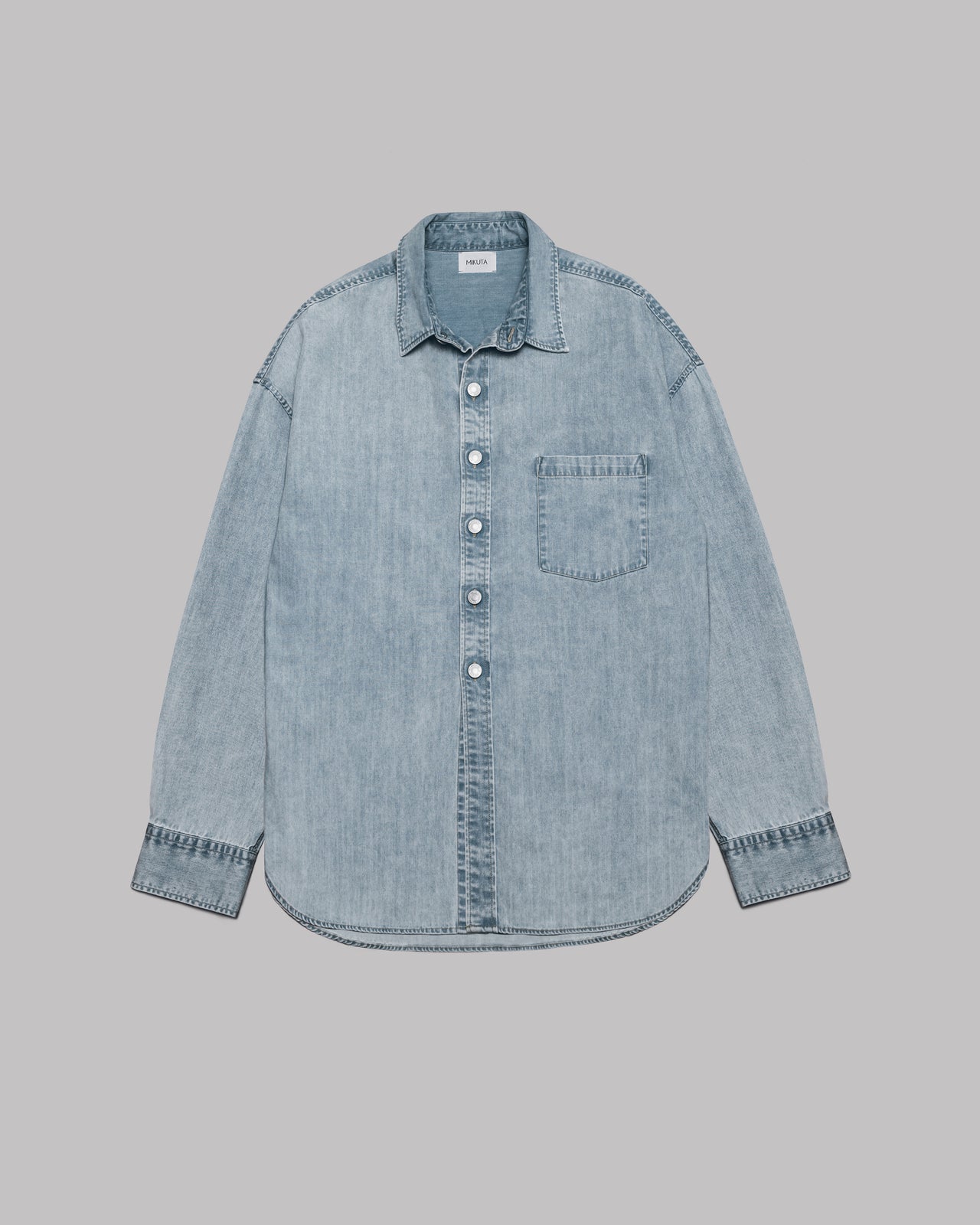 The Blue Loose Denim Shirt