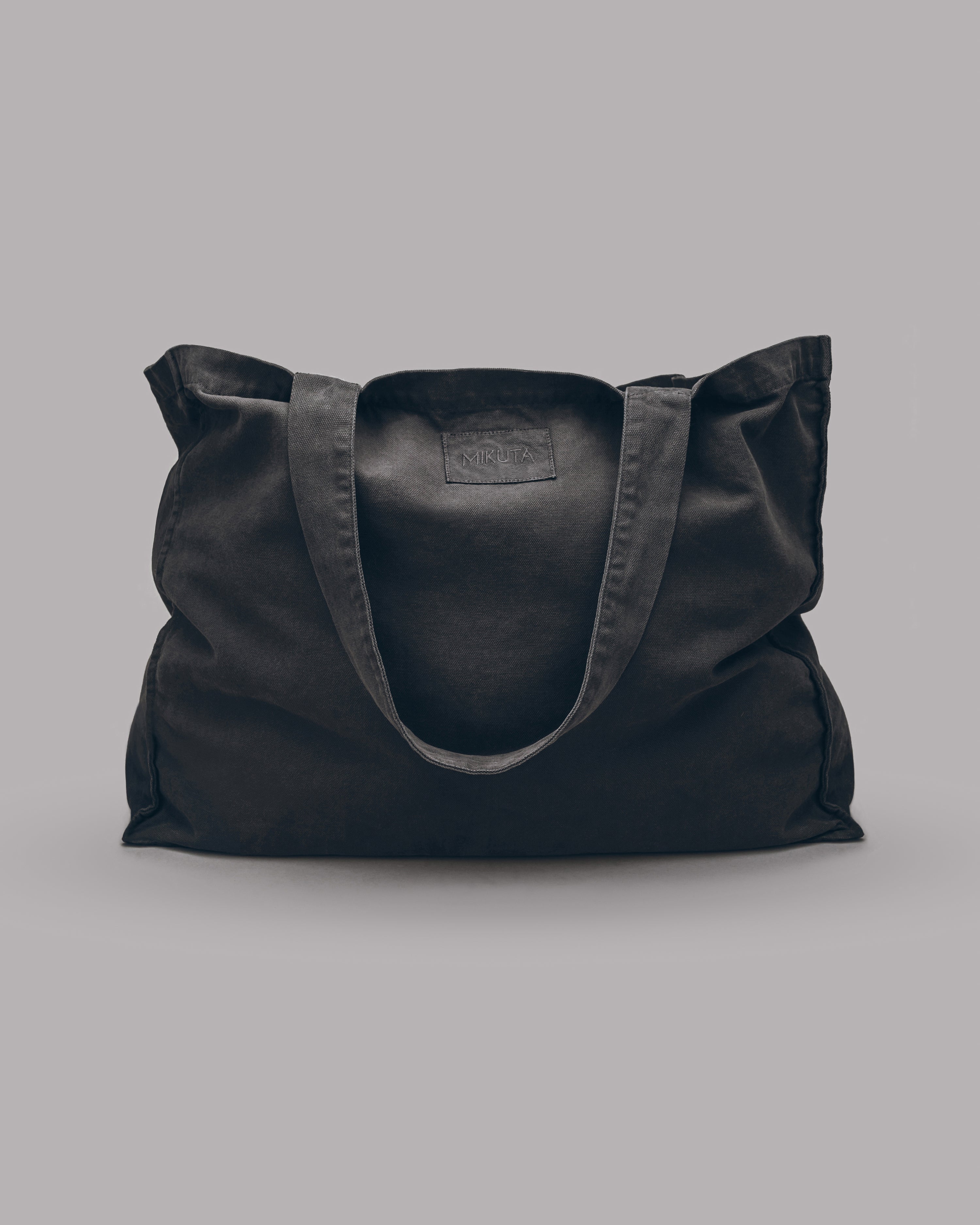 The Charcoal Large Canvas Bag