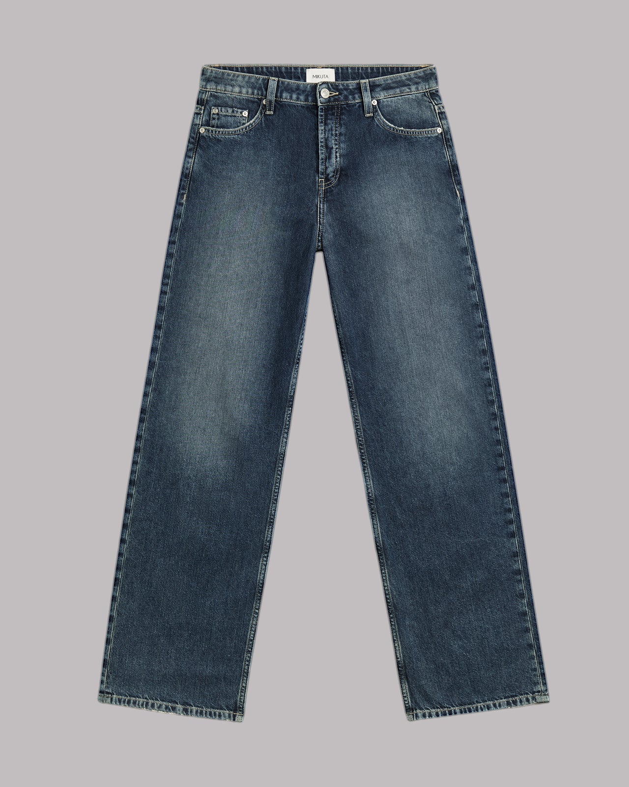 The Dark Blue Loose Jeans