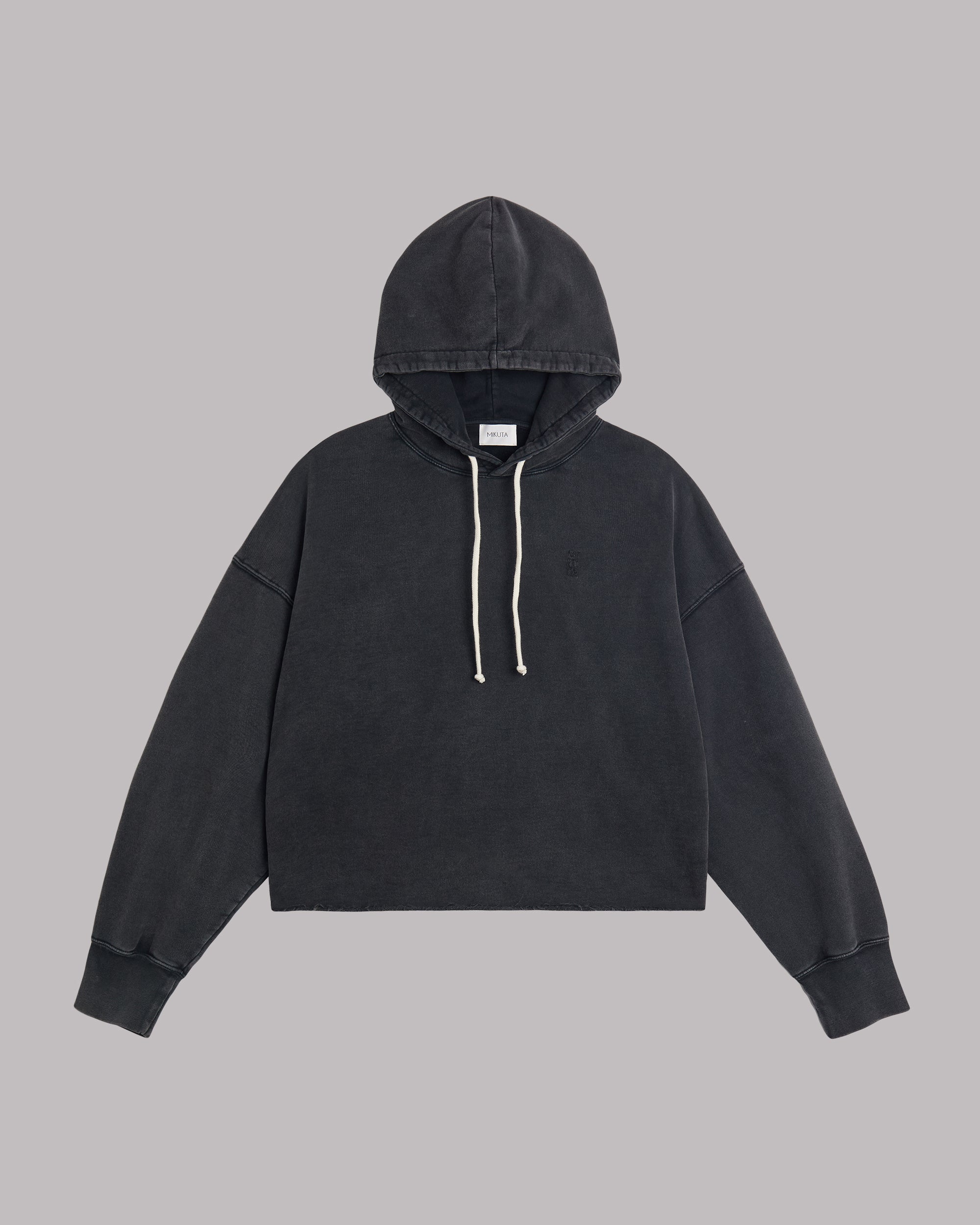 The Dark Cropped Base Hoodie