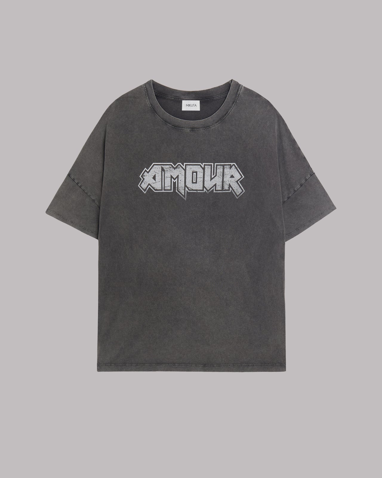 The Dark Faded Amour Long Loose T-Shirt