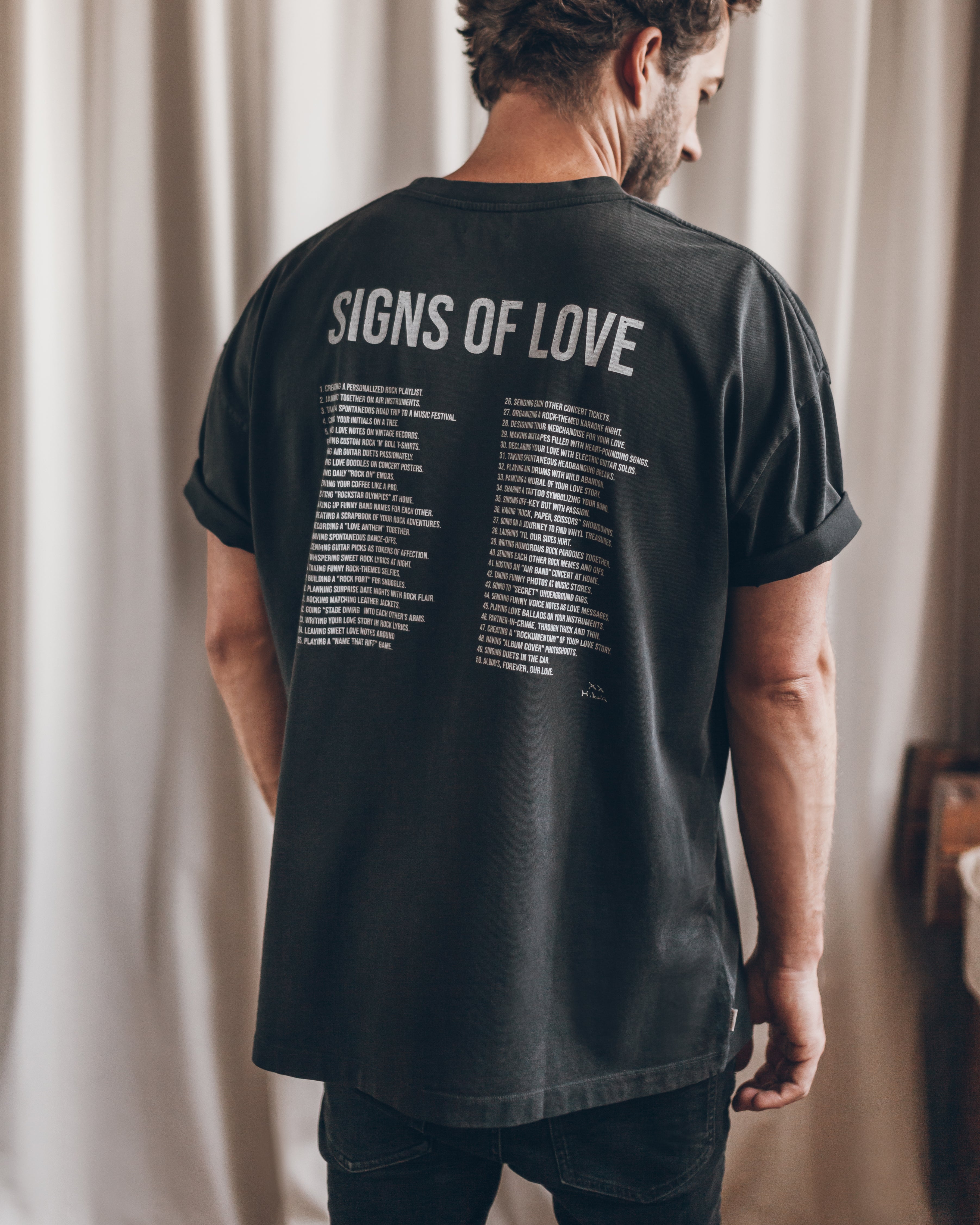 The Dark Love Signs Unisex T-Shirt