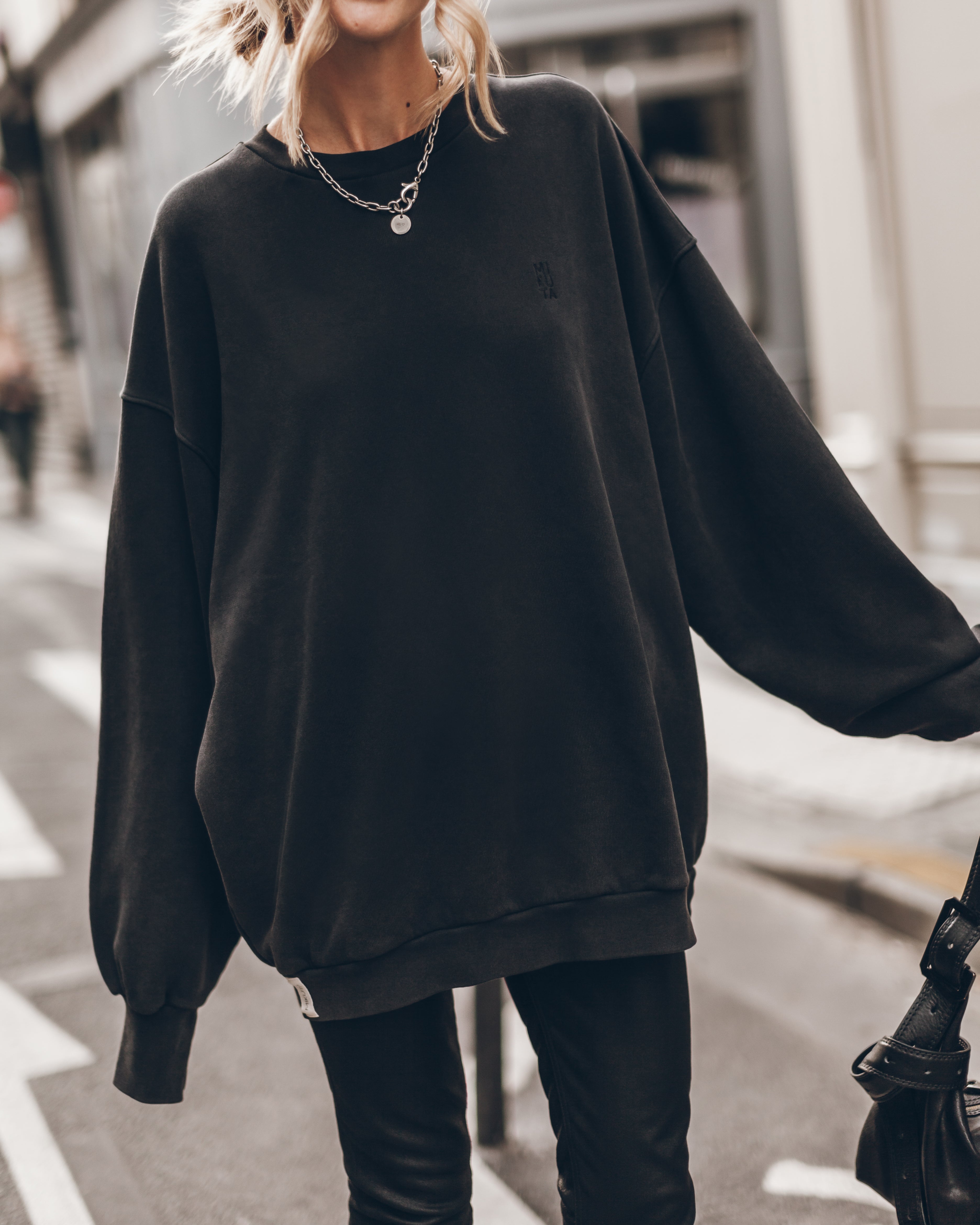 The Dark Relaxed Sweater