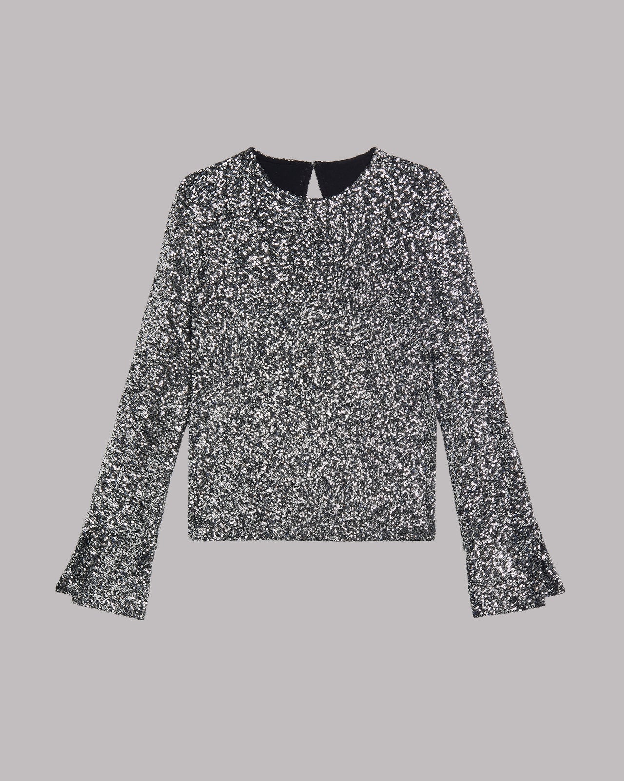 The Dark Sequin Blouse