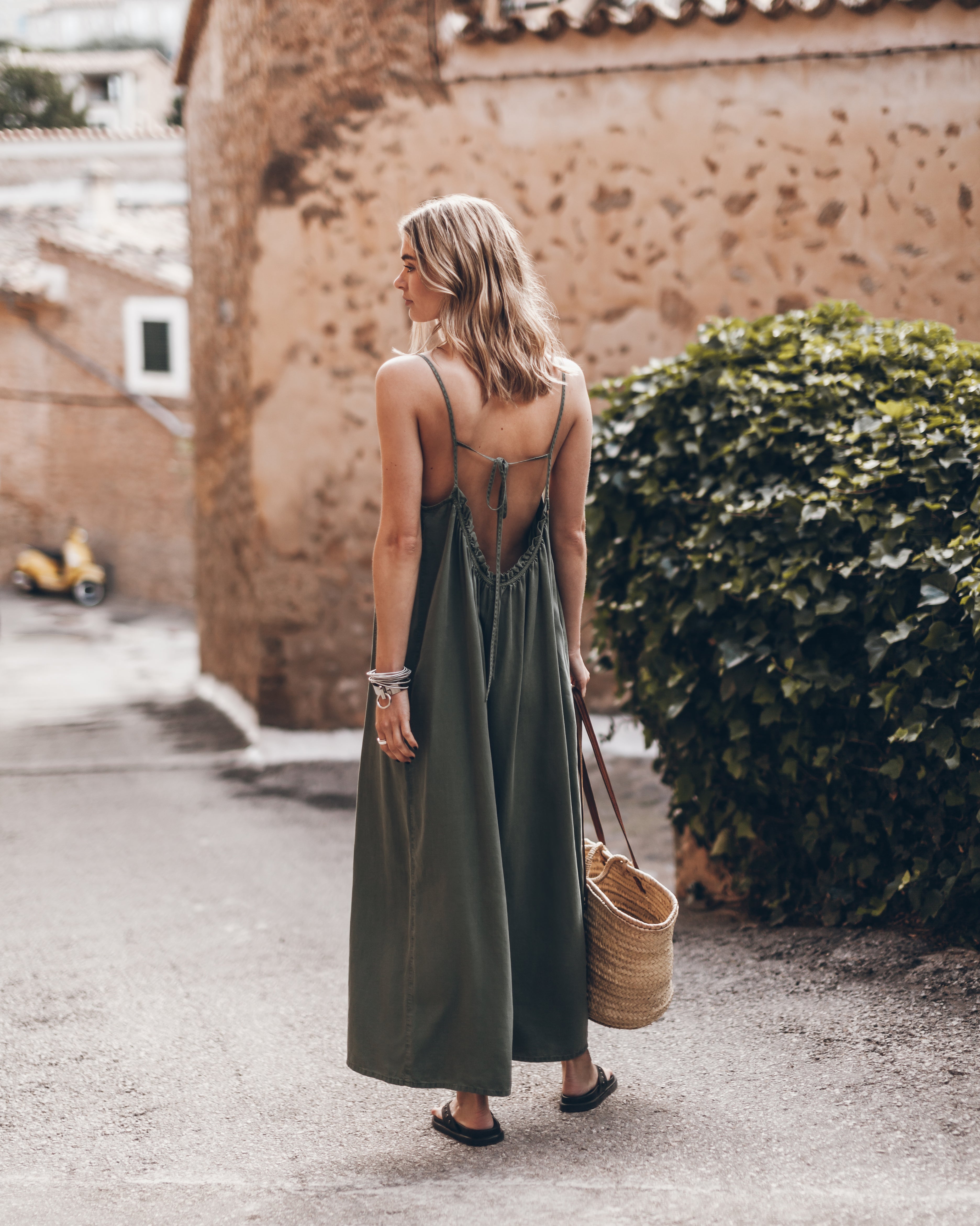 The Green Flowy Jumpsuit