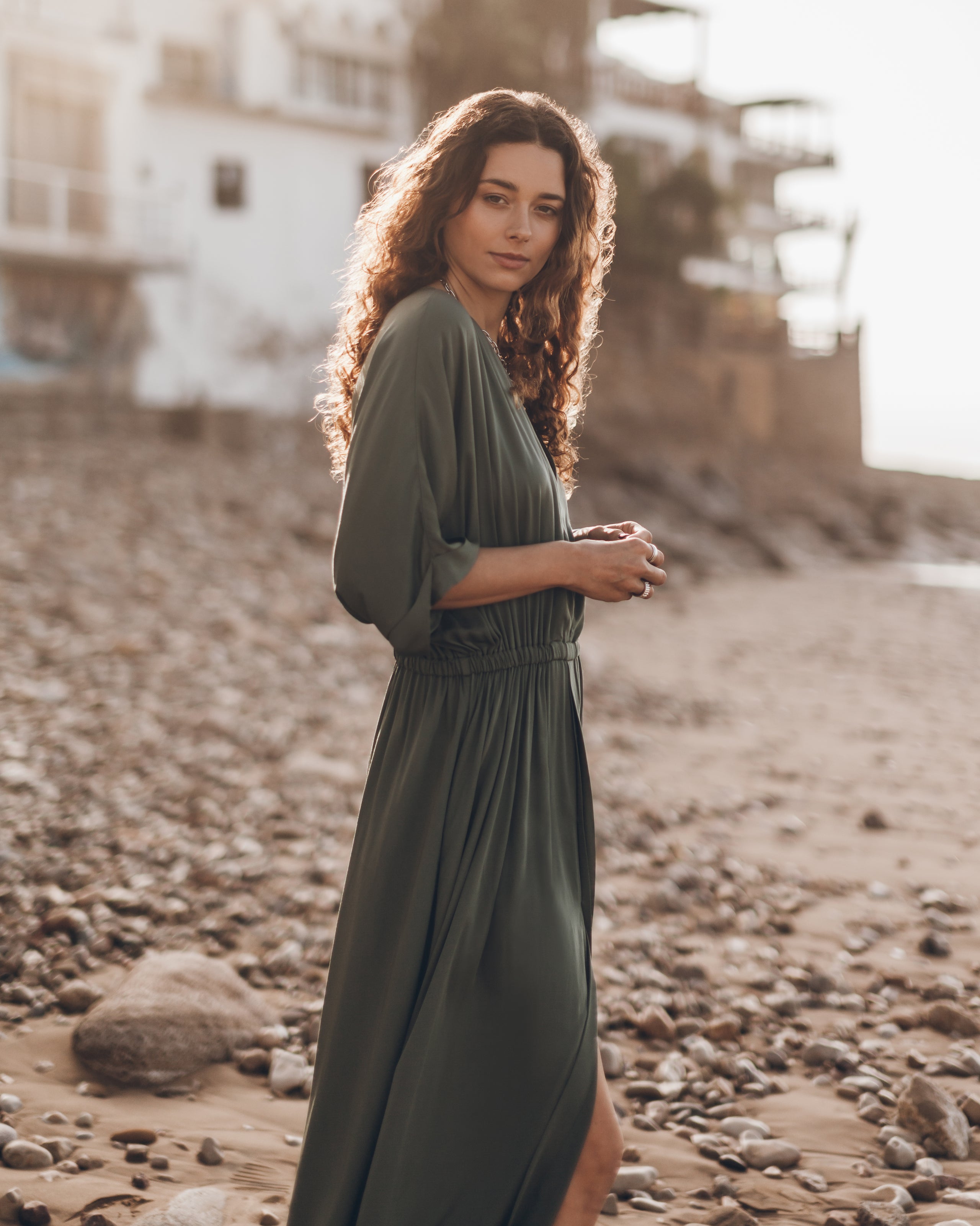 The Green Long Chill Dress