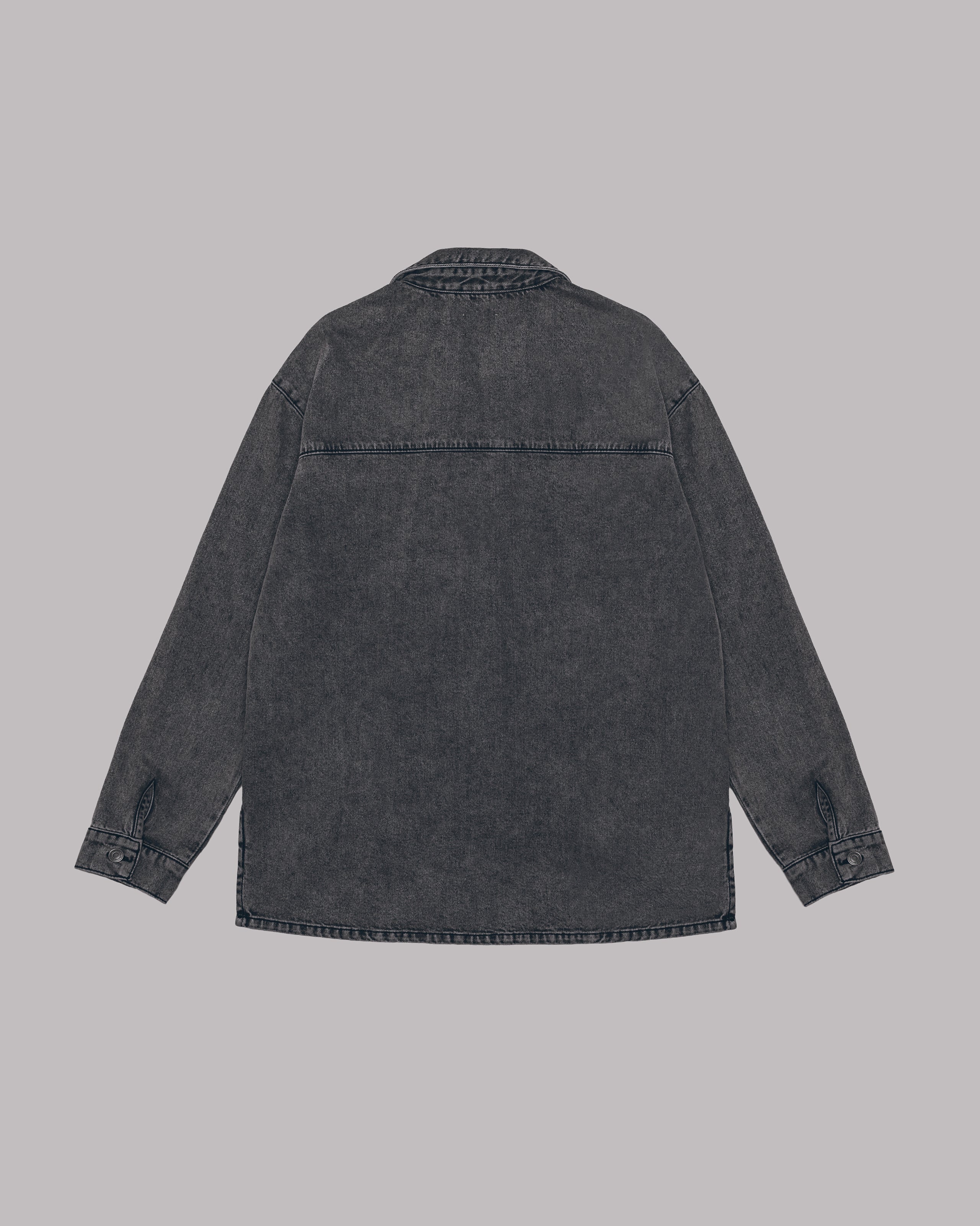 The Grey Denim Overshirt