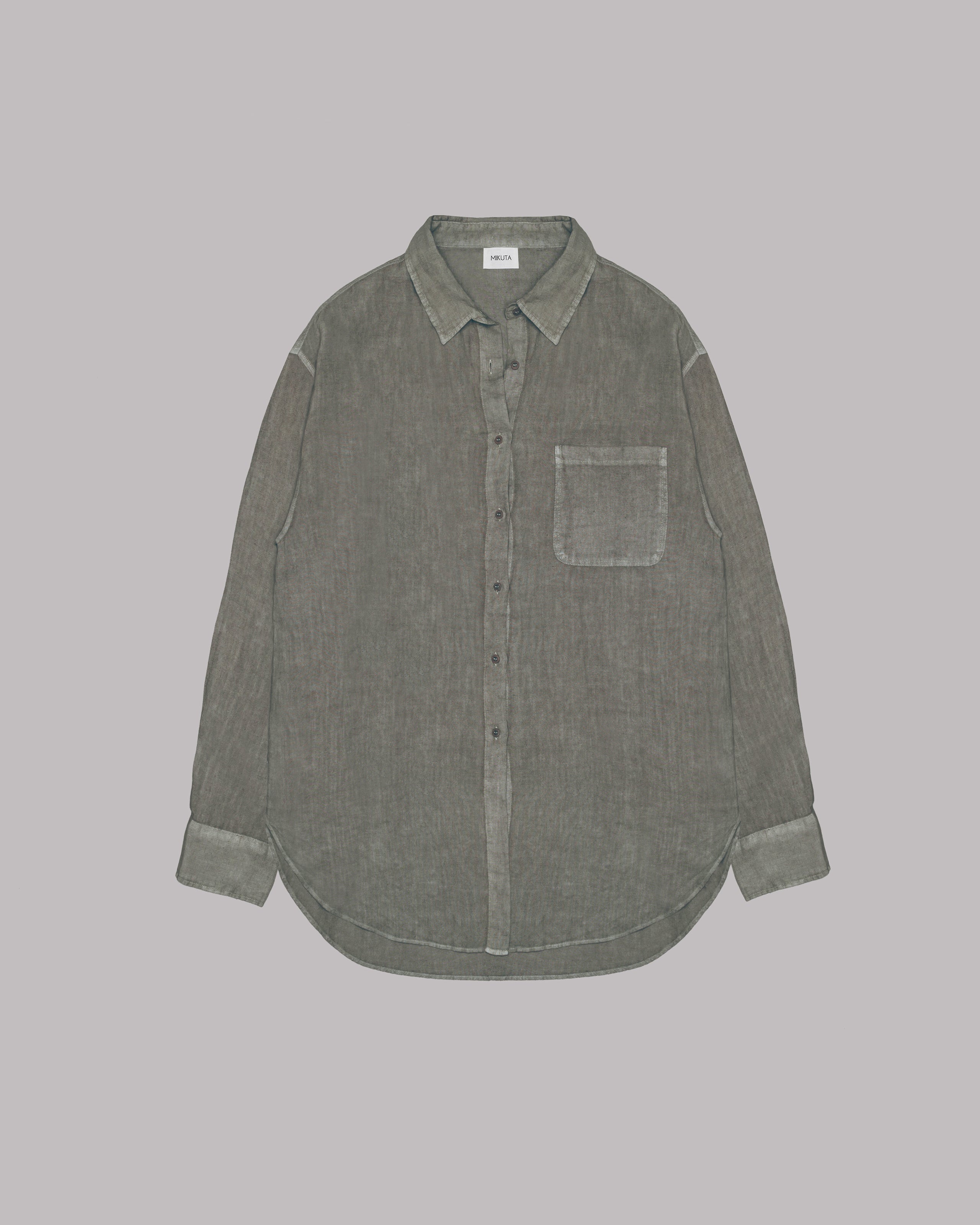 The Khaki Linen Shirt