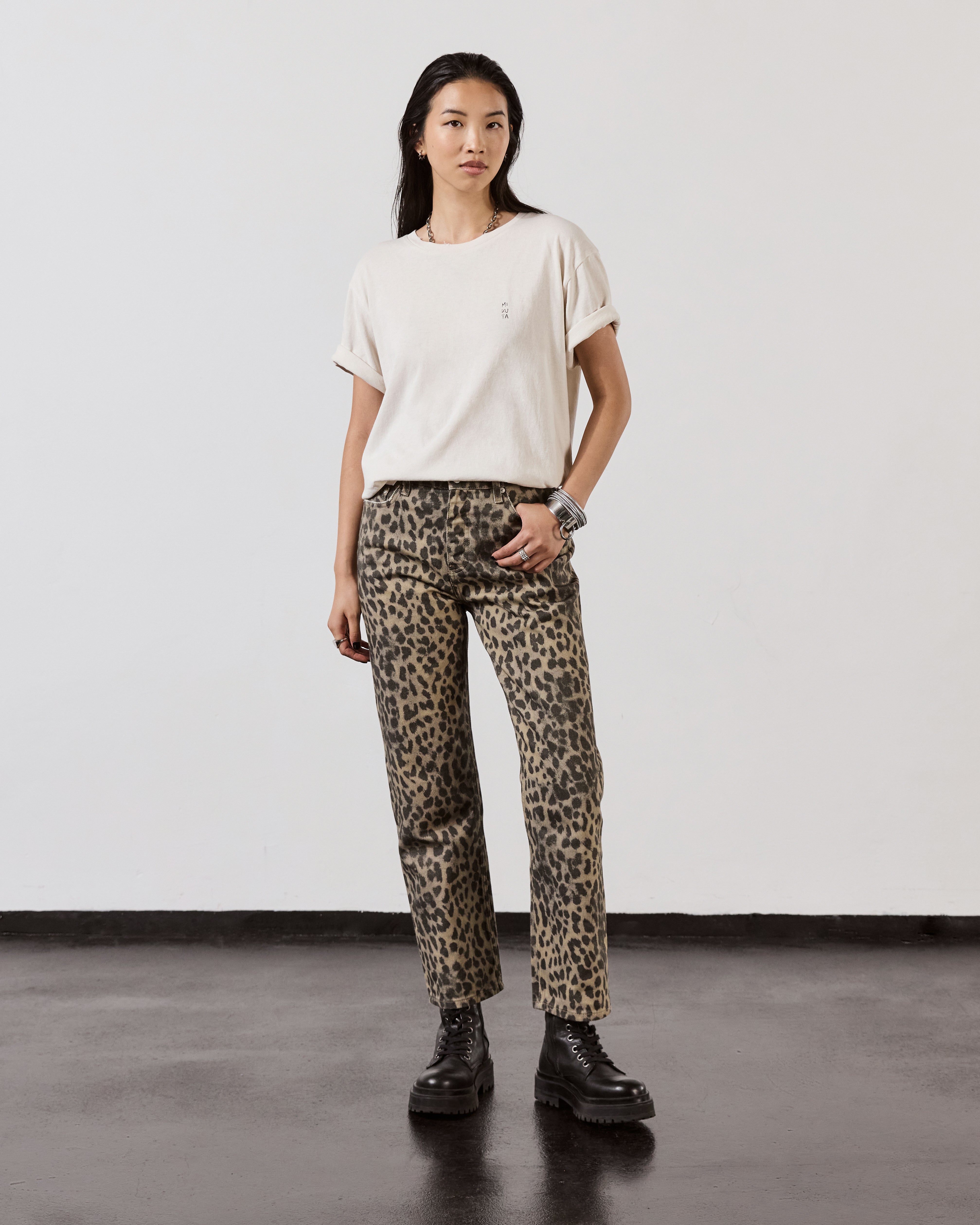 The Leo Cropped Straight Jeans