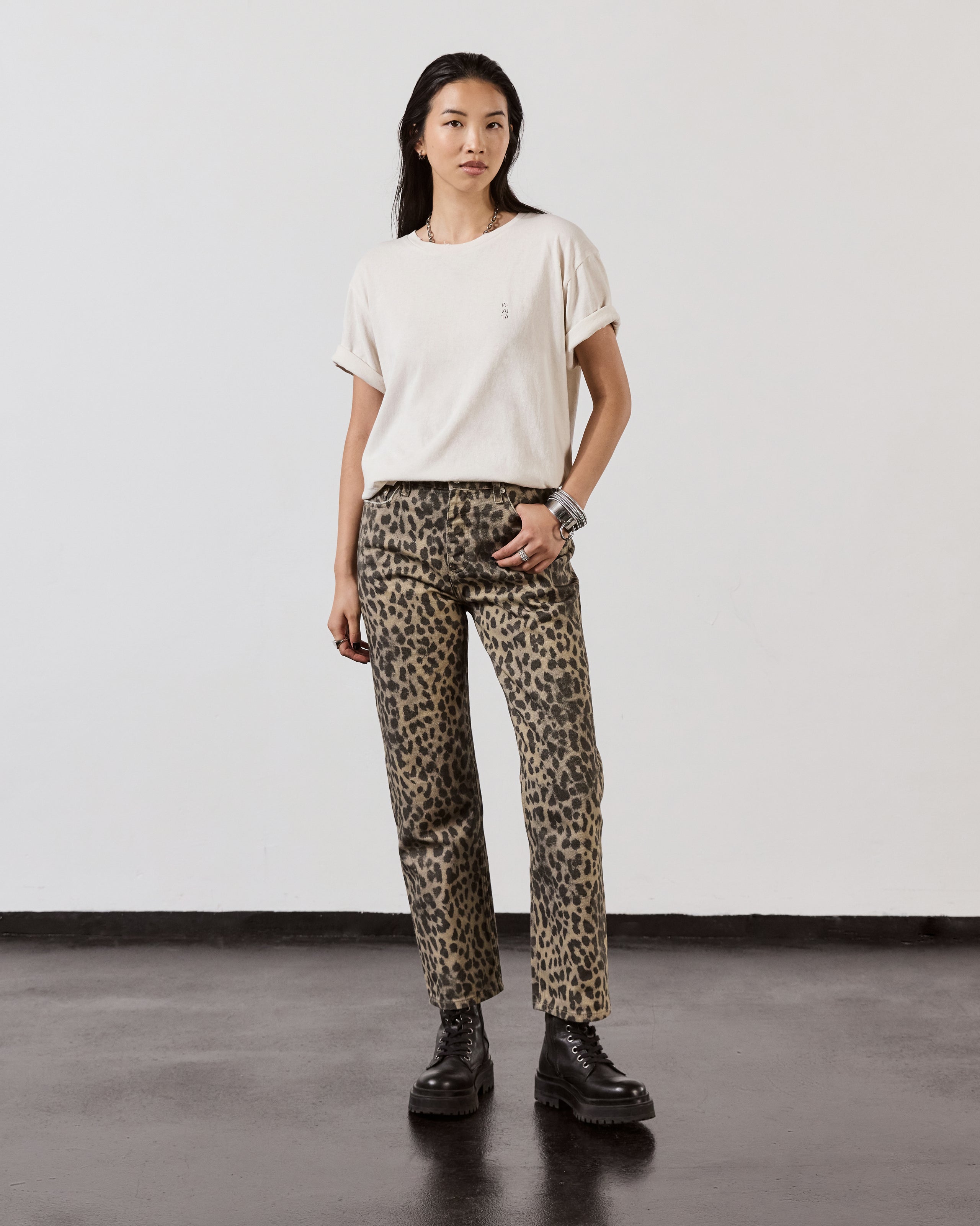 The Leo Cropped Straight Jeans