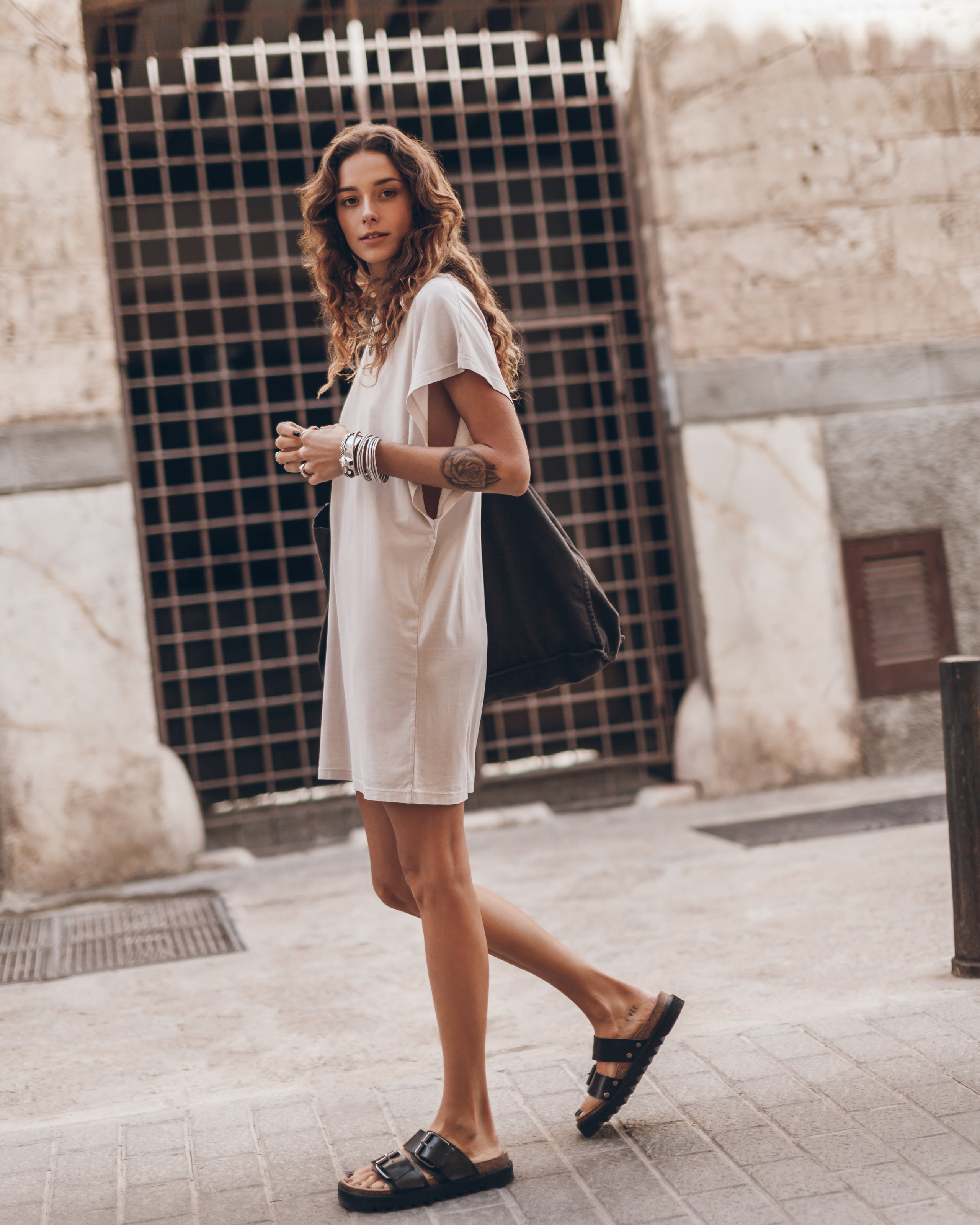 The Light Short Batwing Dress