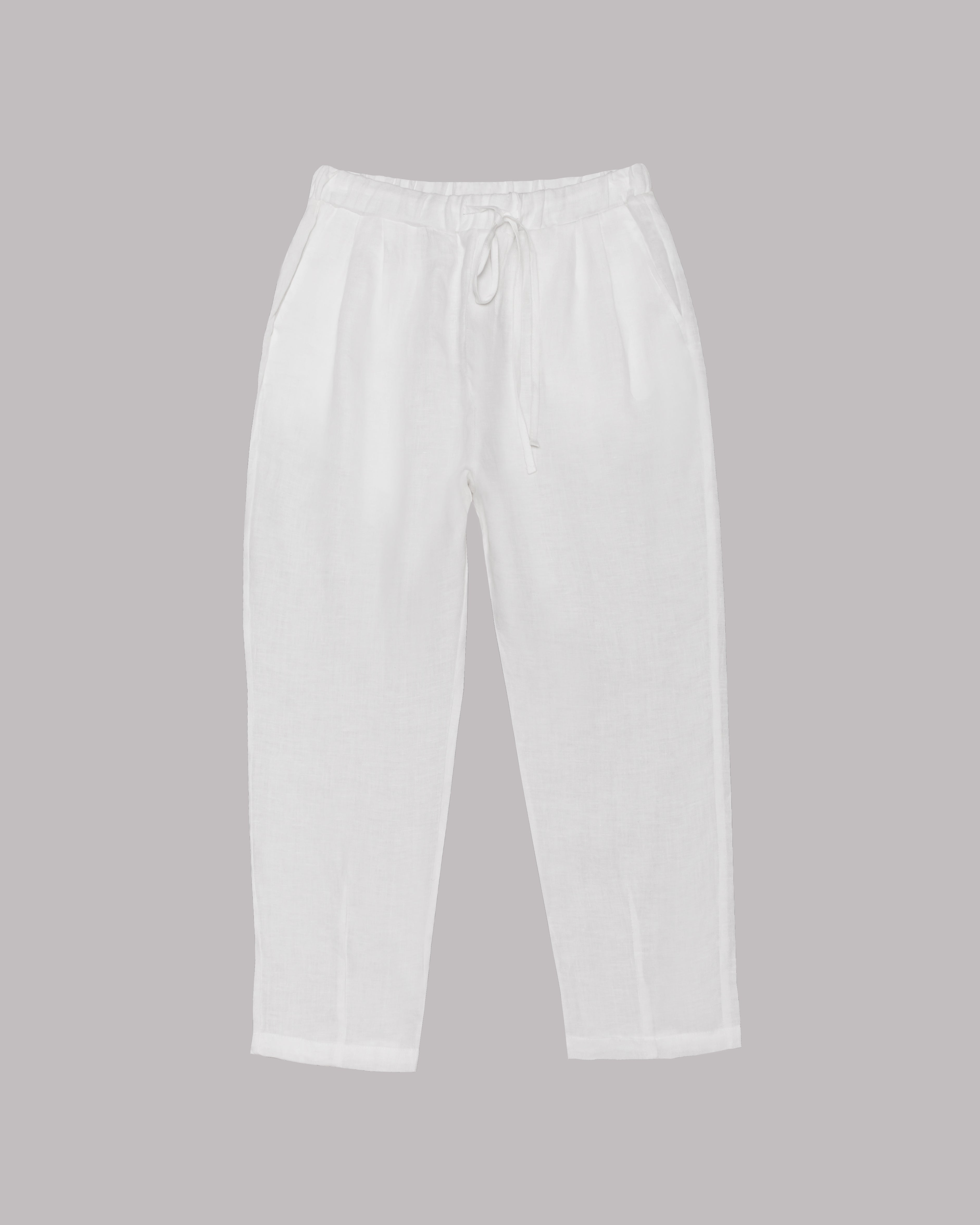The White Linen Pants