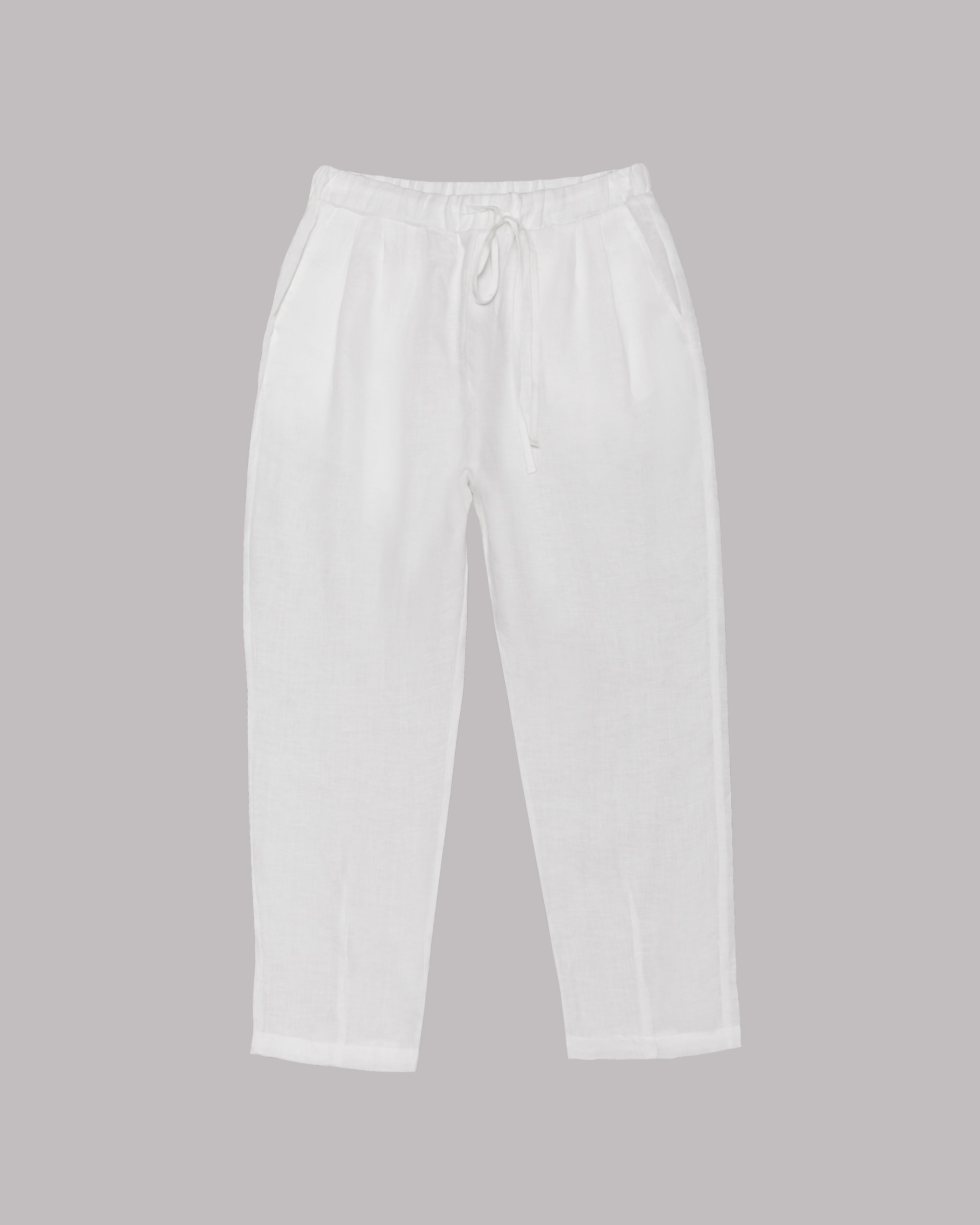 The White Linen Pants