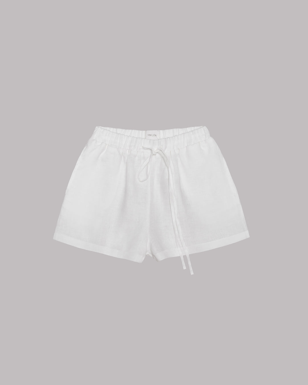 The White Linen Shorts – MIKUTA