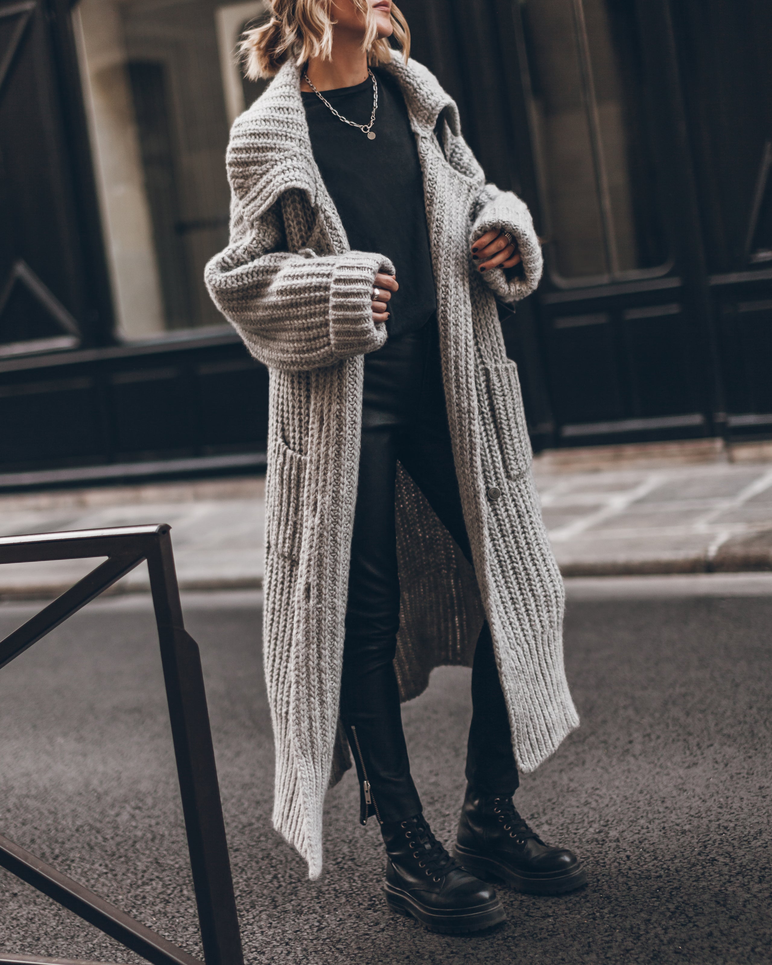 The Light Long Knitted Cardigan