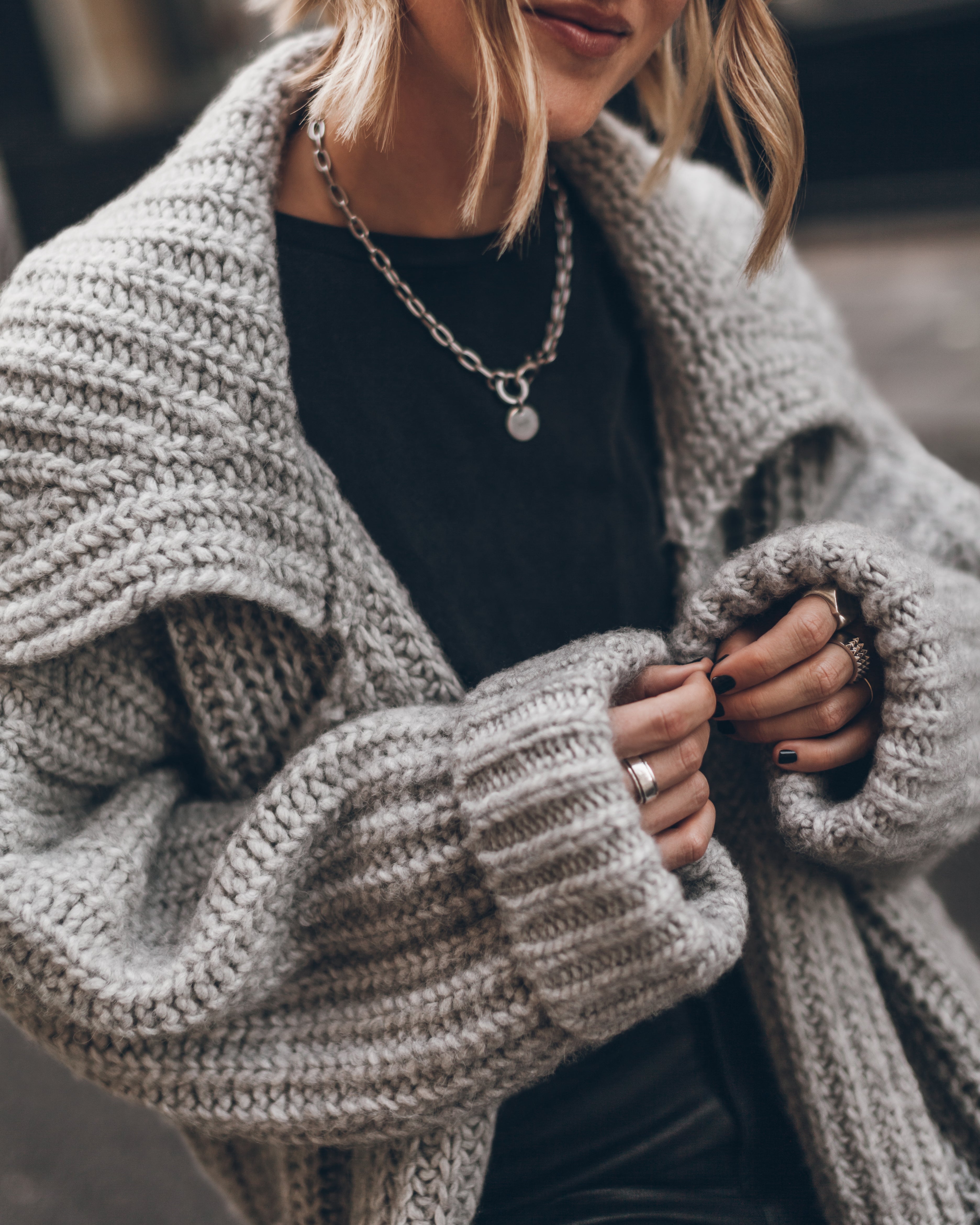 The Light Long Knitted Cardigan