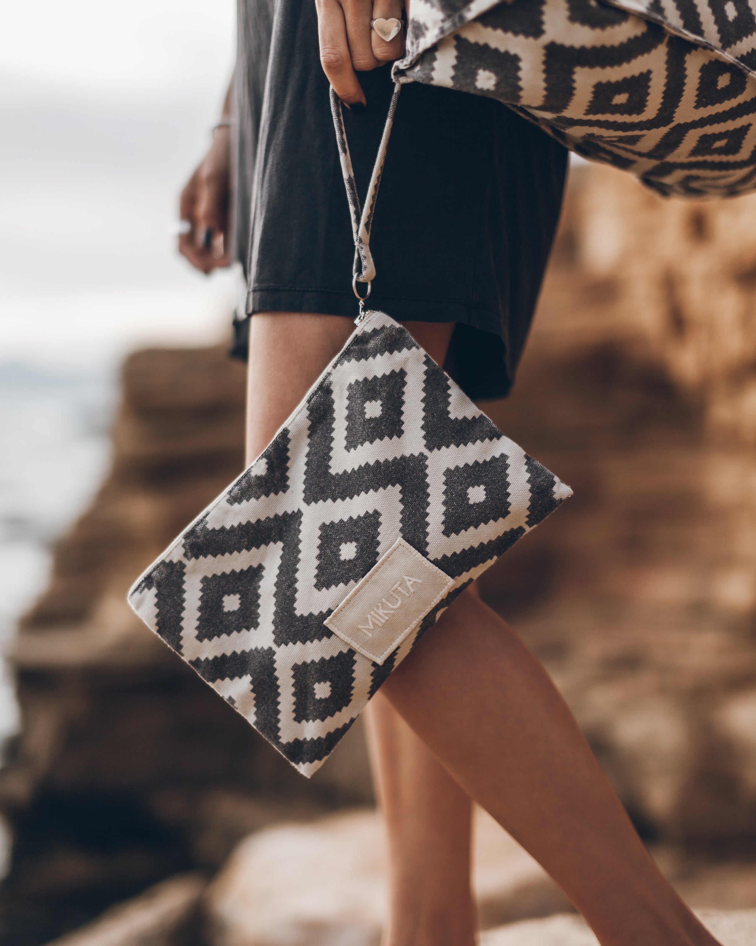 The Printed Canvas Pouch