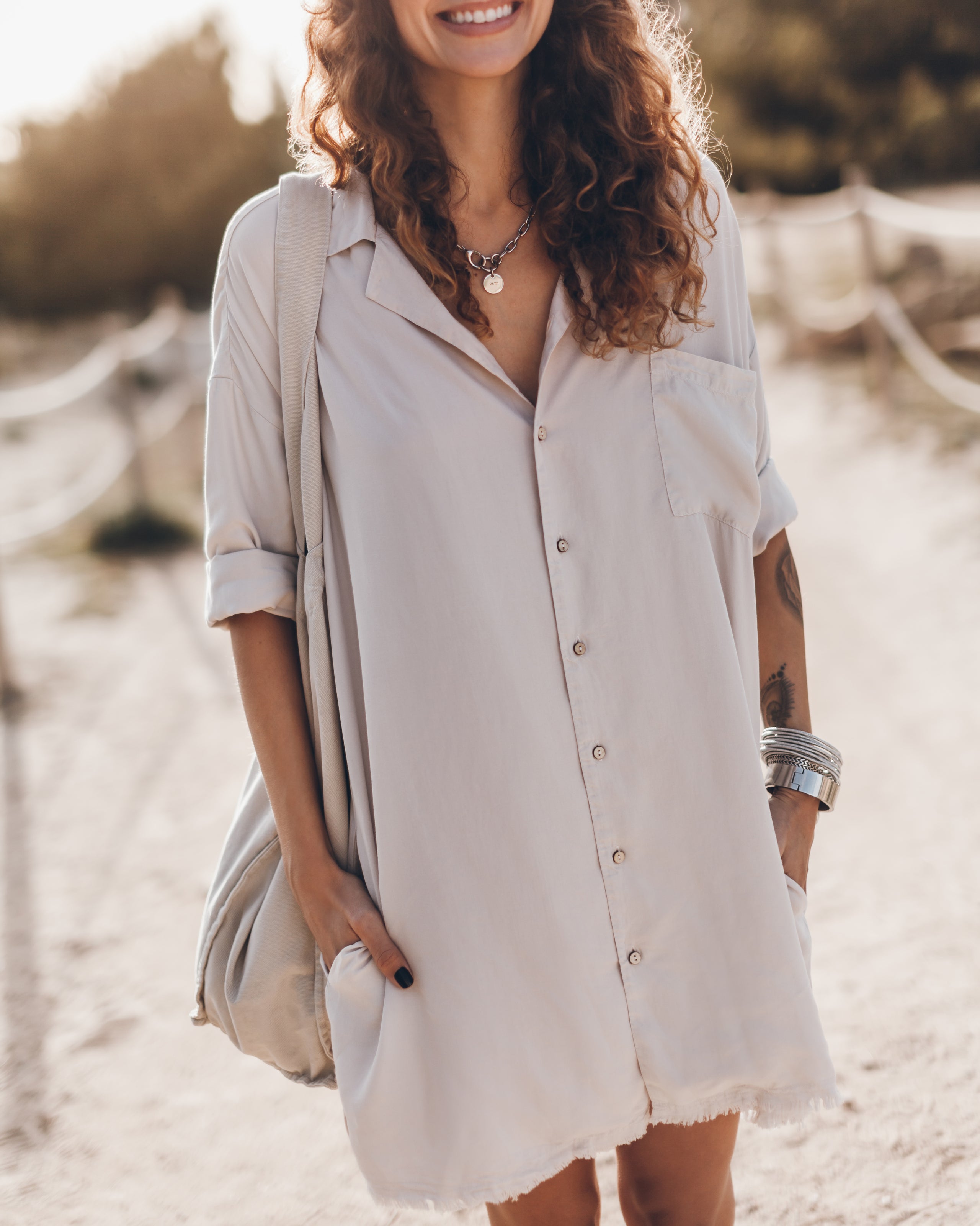 The Light Shirt Dress