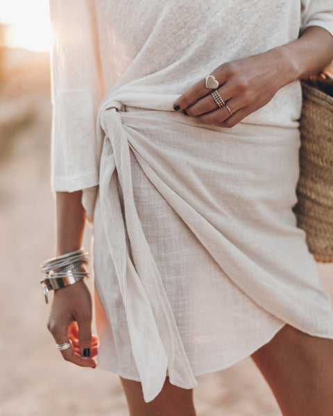 ＜quitan＞Wrap Skirt mikuta-light-wrap-skirt-