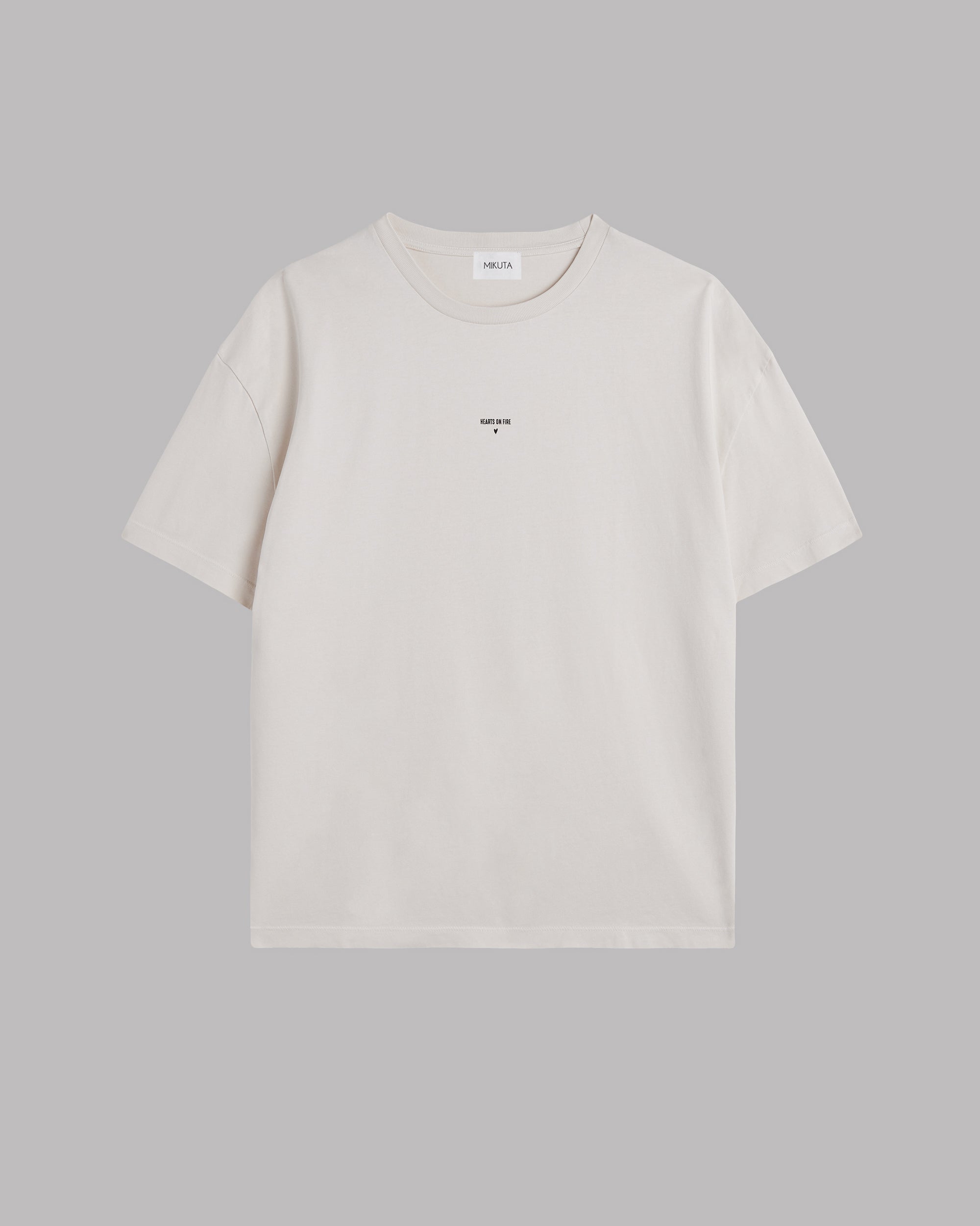 The Off White Hearts On Fire Unisex T-Shirt