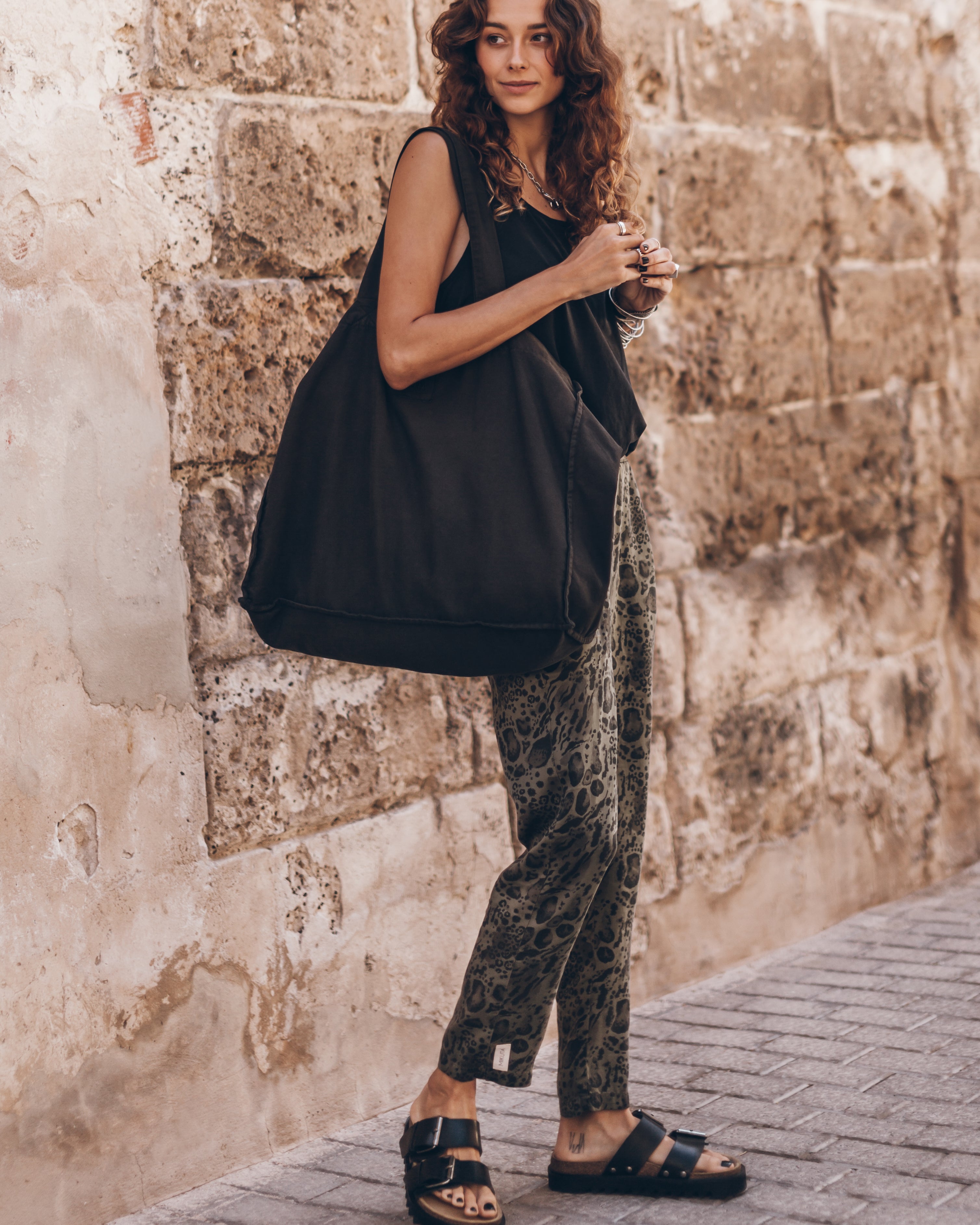 The Charcoal Large Canvas Bag