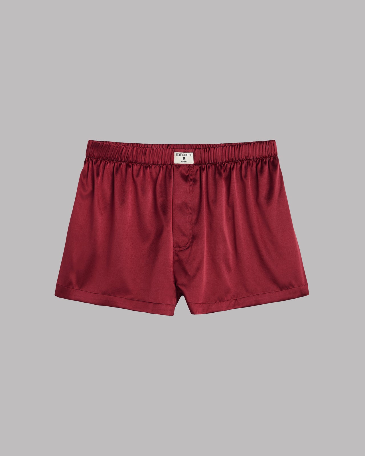 The Red Silk Boxer Shorts