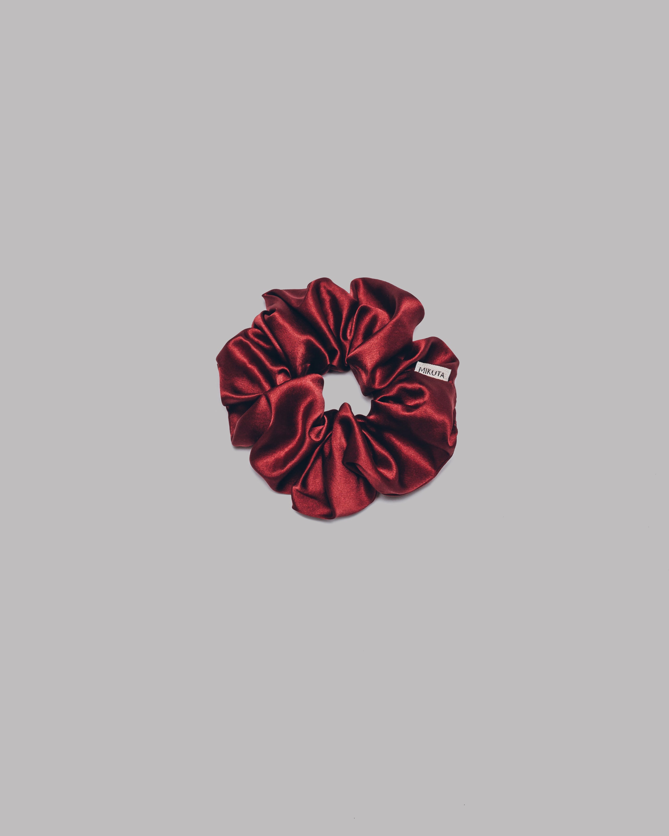 The Red Silk Scrunchie