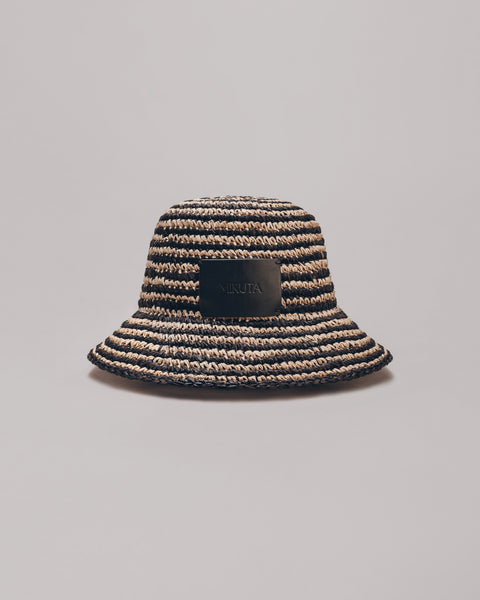 Marchen☆Line raffia bucket hat marni-embroidered-hat-