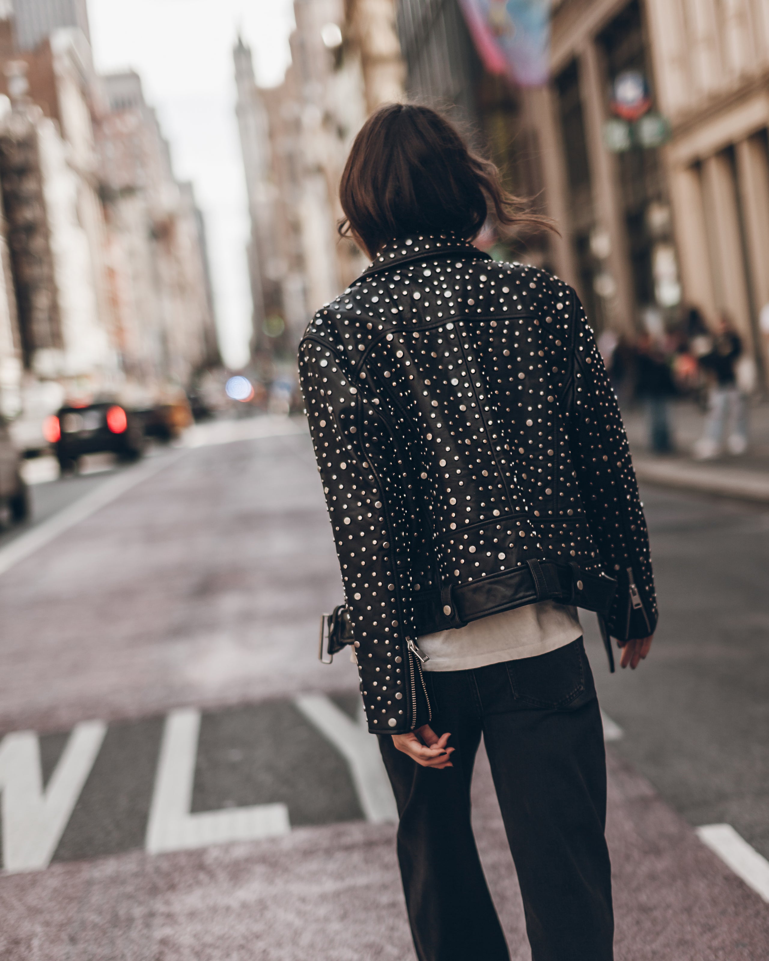 The Studded Leather Jacket