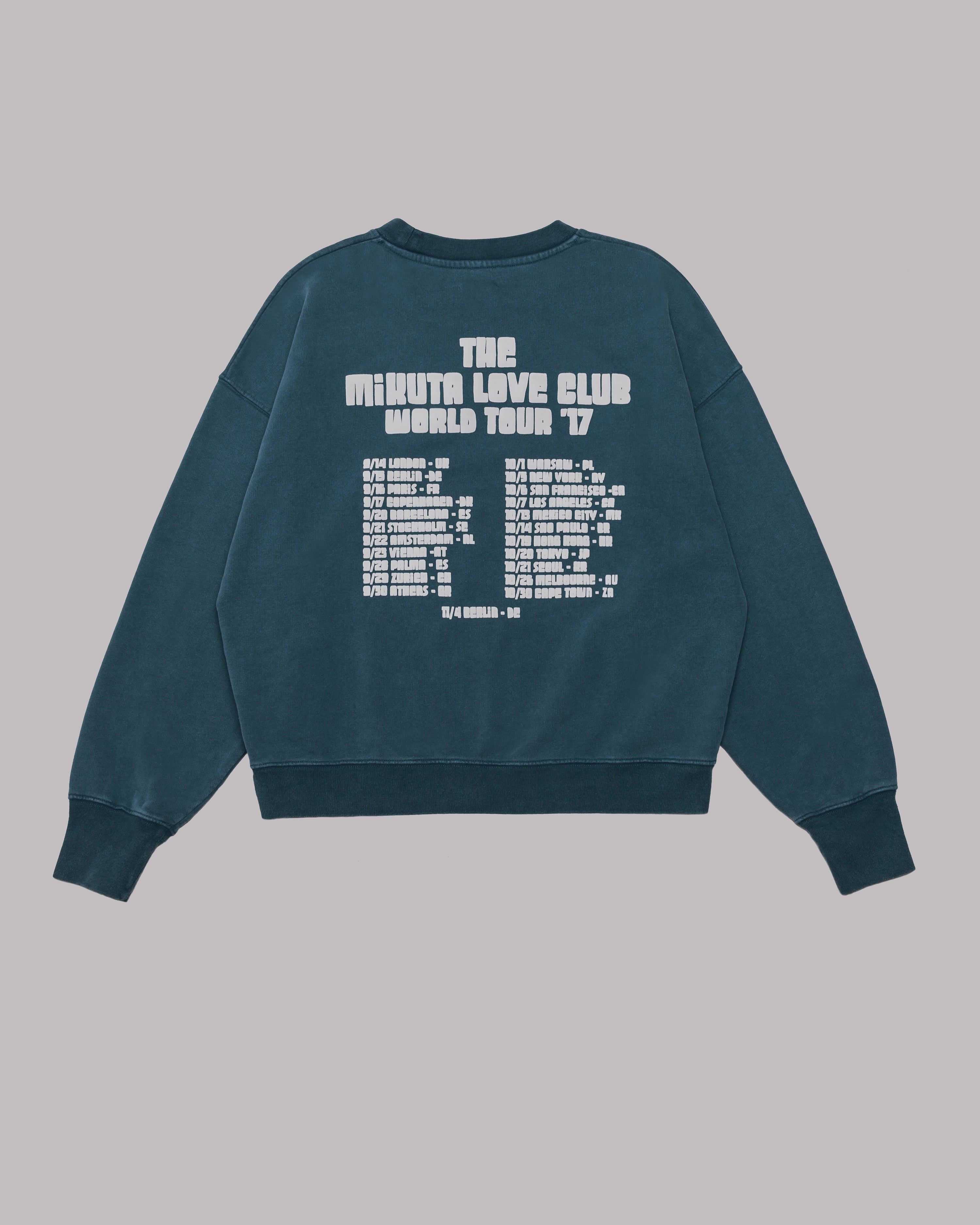 The Teal Tour Base Sweater