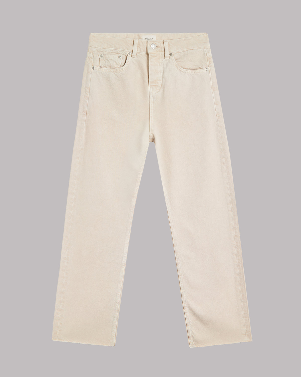 Cropped Straight Jeans