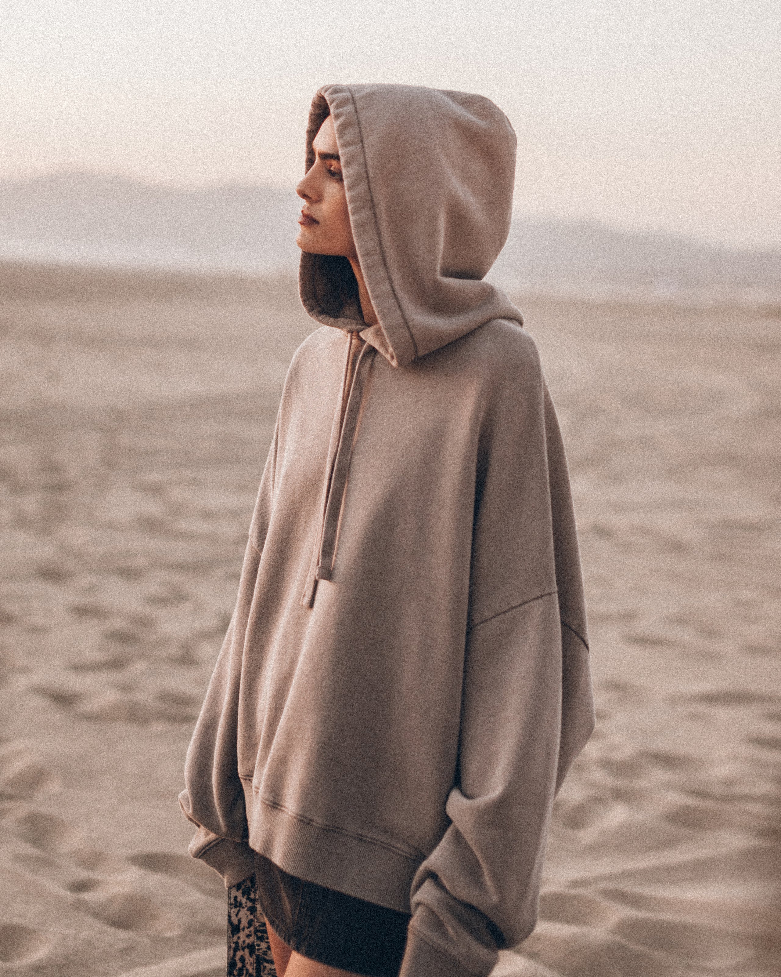 The Beige Oversized Hoodie