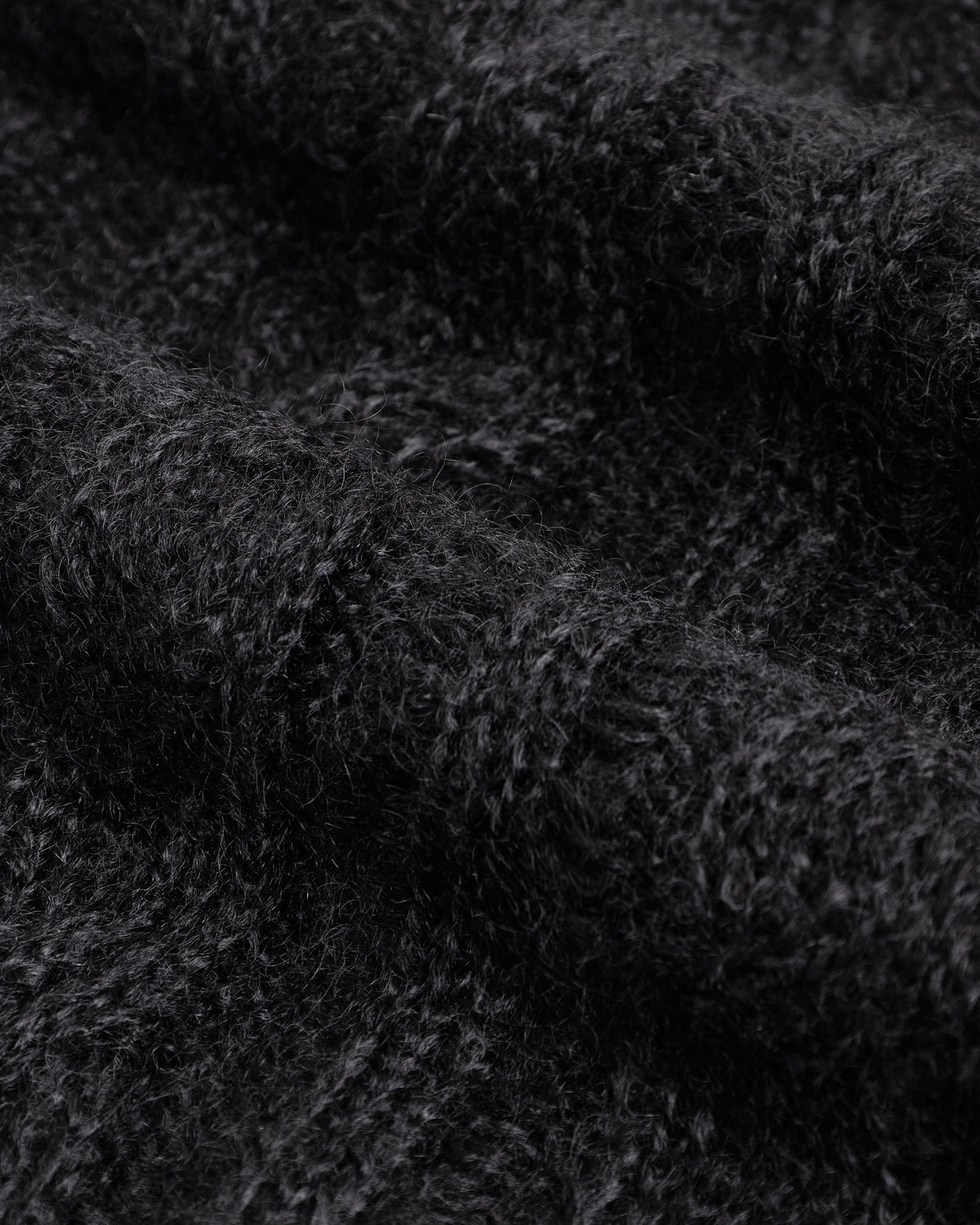 The Black Cable Knitted Sweater
