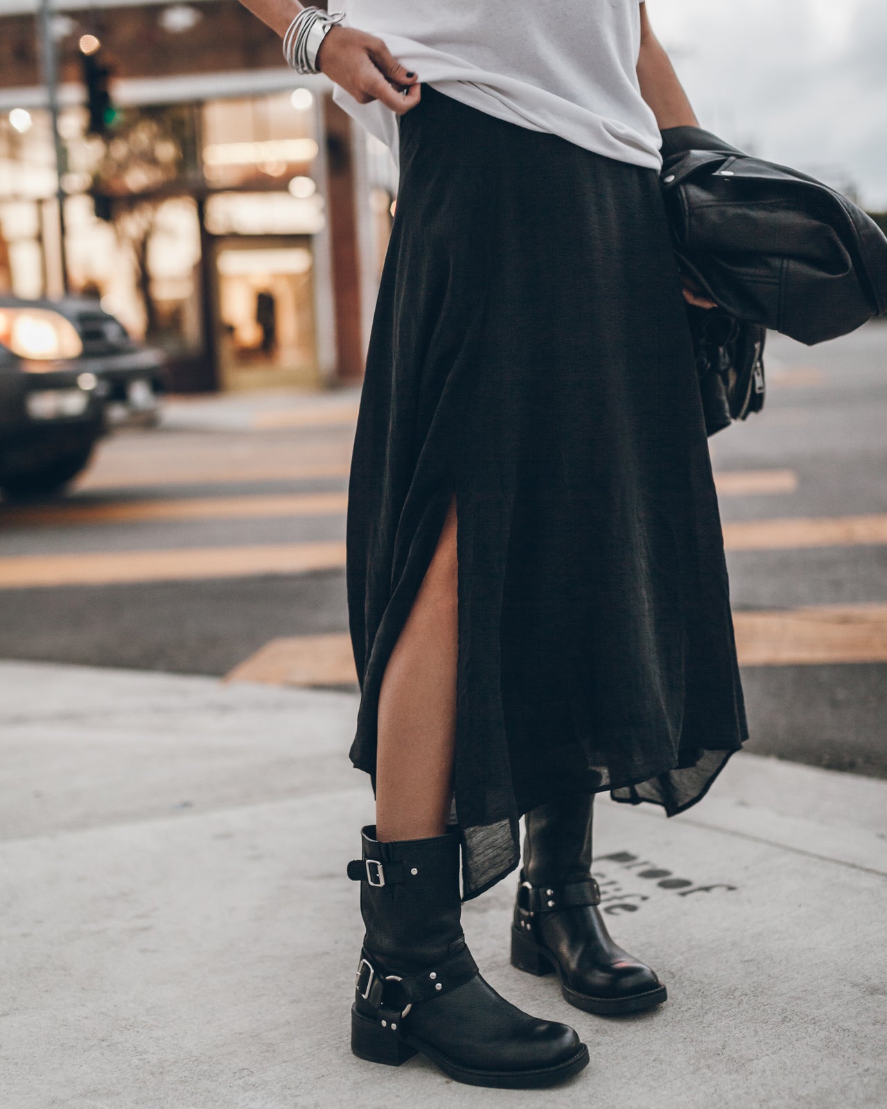 The Black Chill Skirt