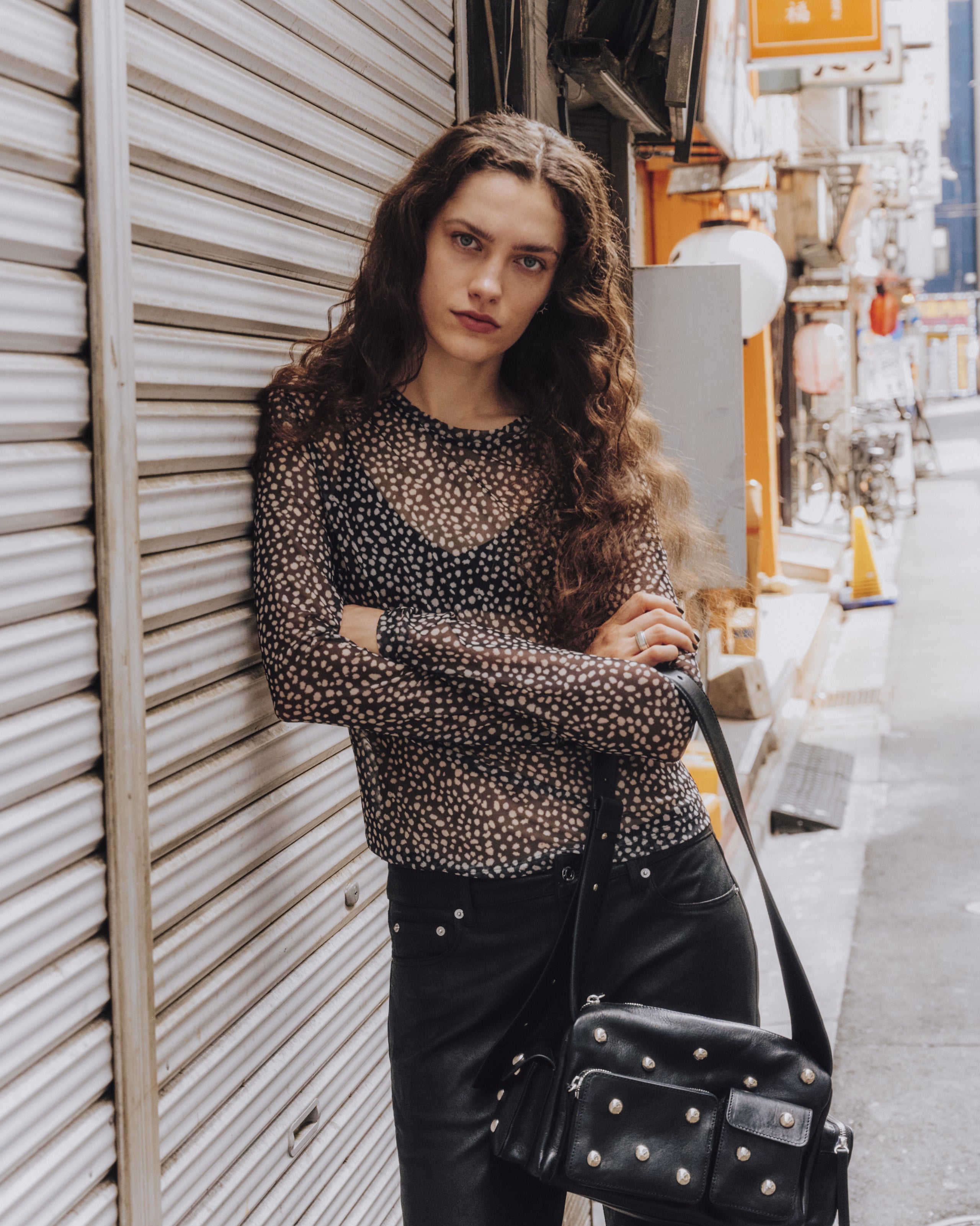 The Dotted Mesh Longsleeve