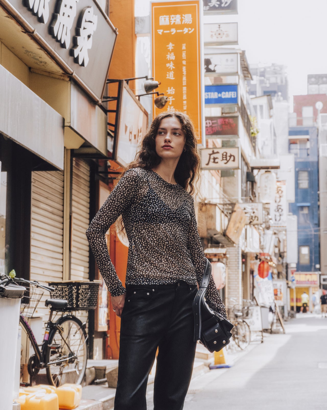 The Dotted Mesh Longsleeve
