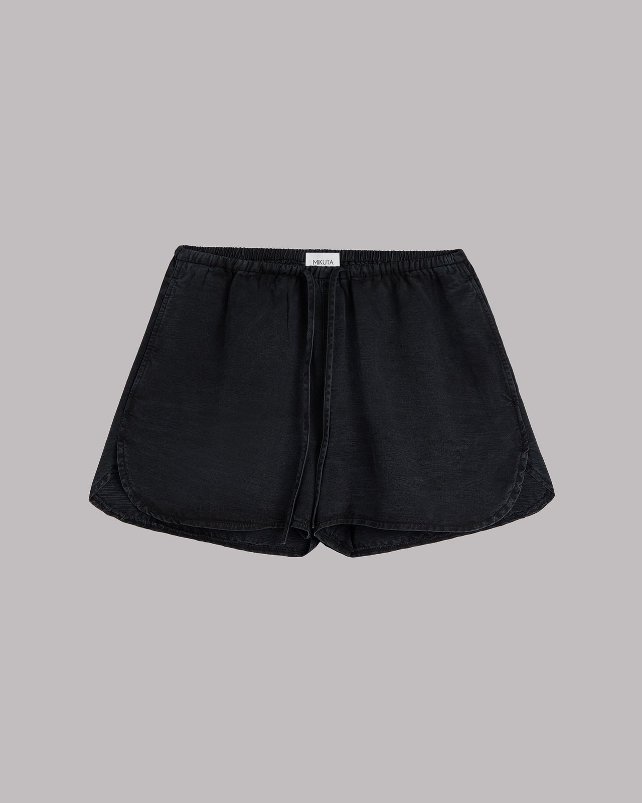 The Black Flowy Shorts Product Shot - Product photo