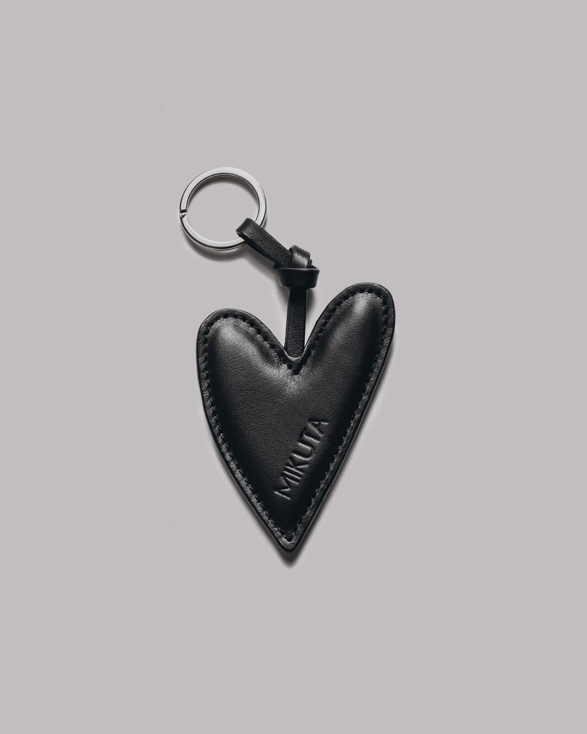 Heart Leather Key Ring