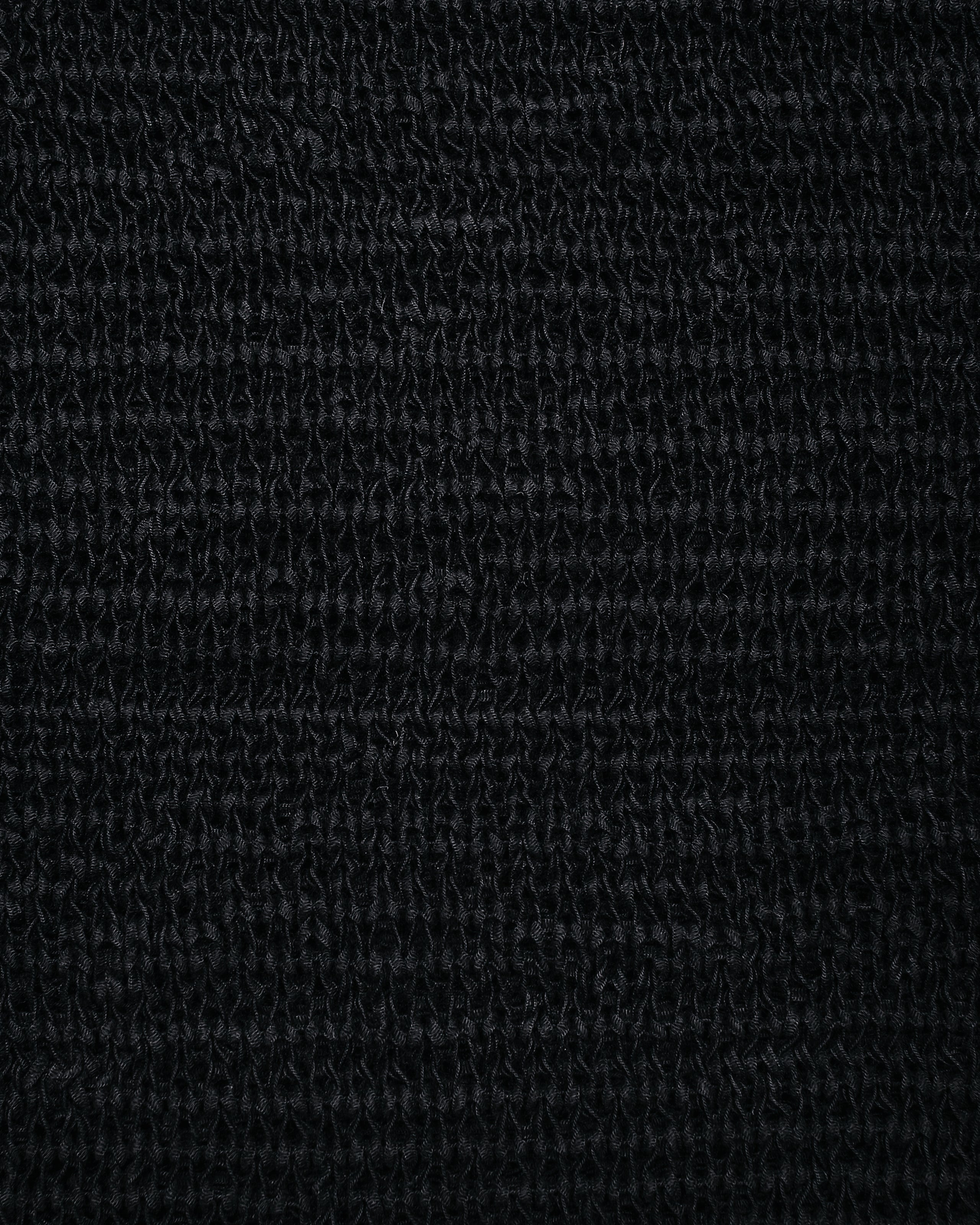 The Black Knitted Low Back Longsleeve Dress The Black Knitted Vest Top The Black Long Knitted Ski...