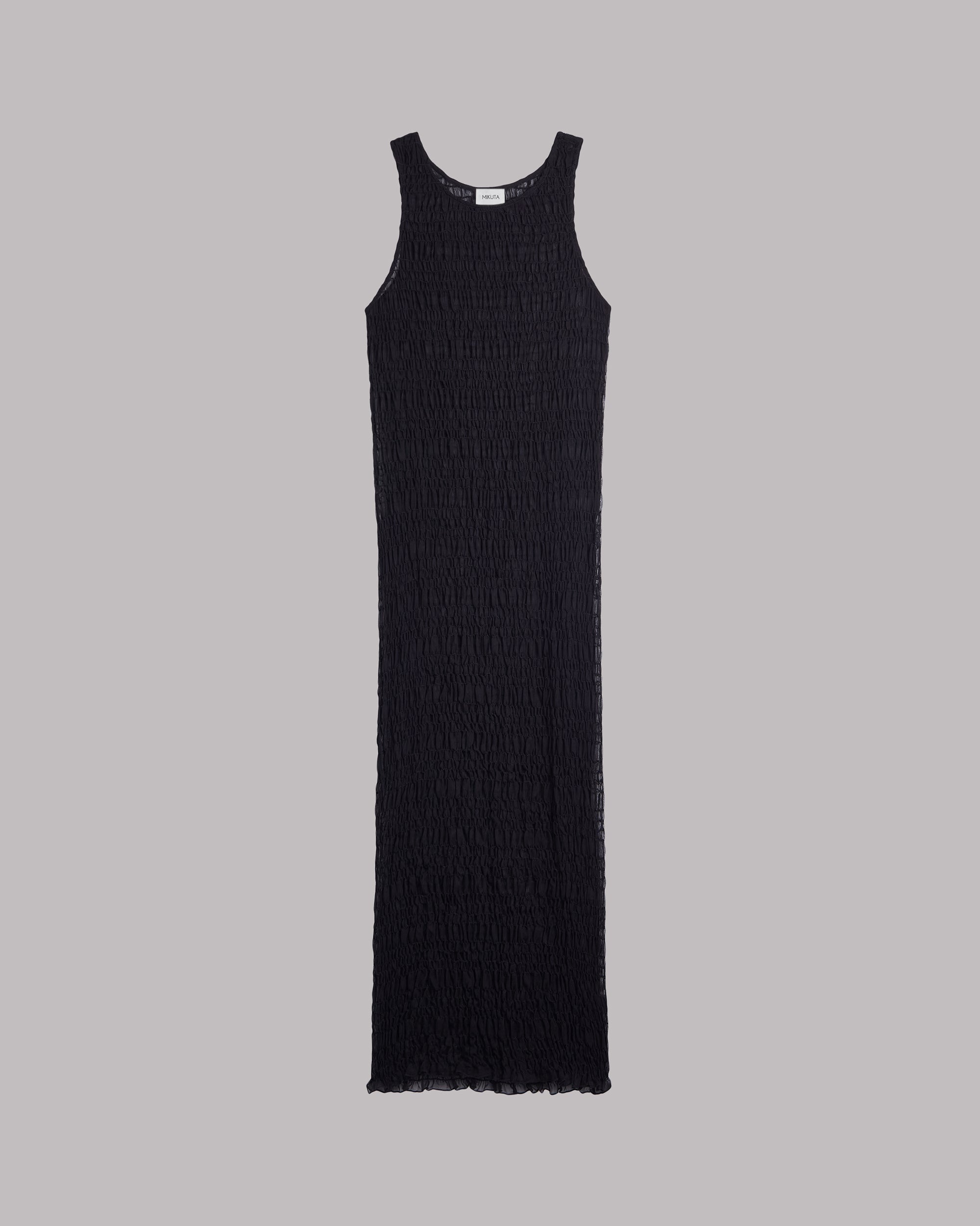 MIKUTA | The Black Long Sheer Dress L MIKUTA | The Black Long Sheer Dress L